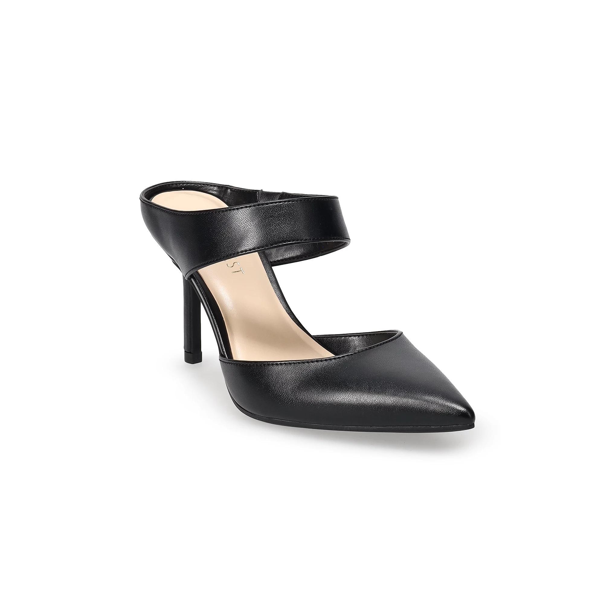 Nine West Drew Women's Mule Loafers, Size: 9.5, Black Product Image