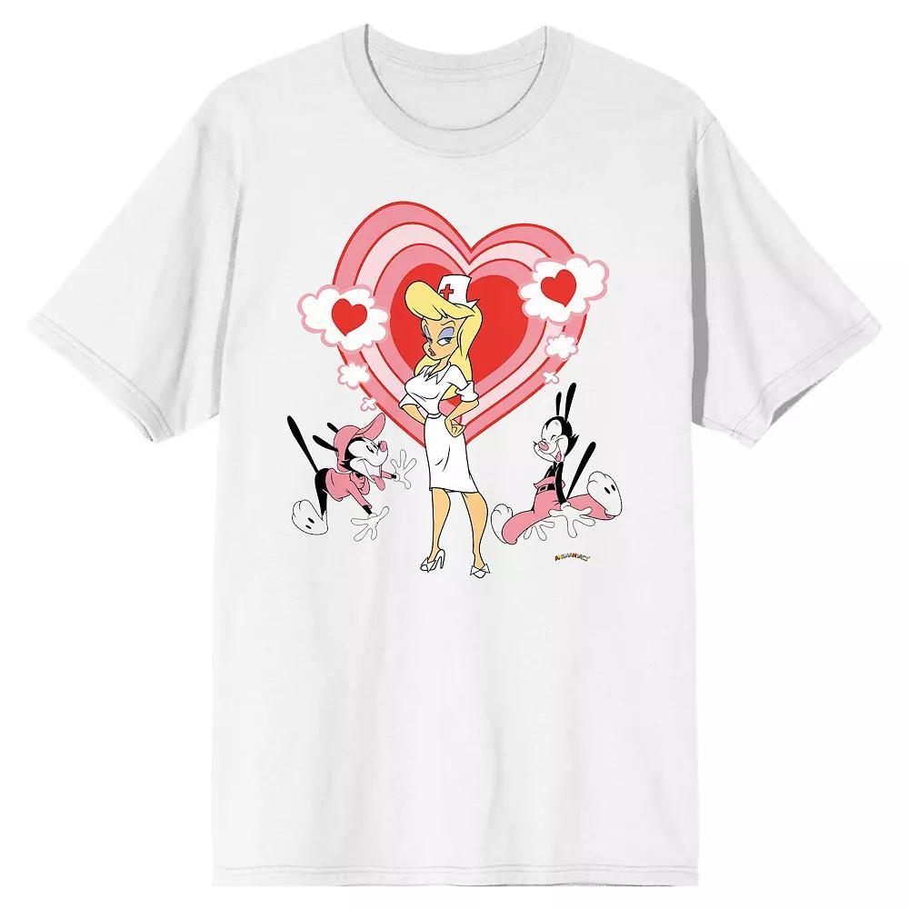 Men's Animaniacs Hello Nurse Tee, Size: XL, White Product Image