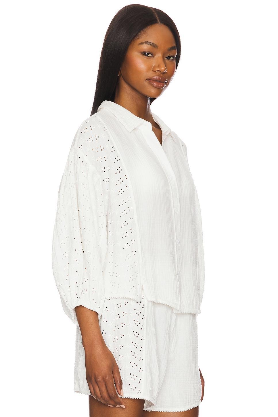 x Intimately Fp Full Bloom Shirt In Ivory Free People Product Image