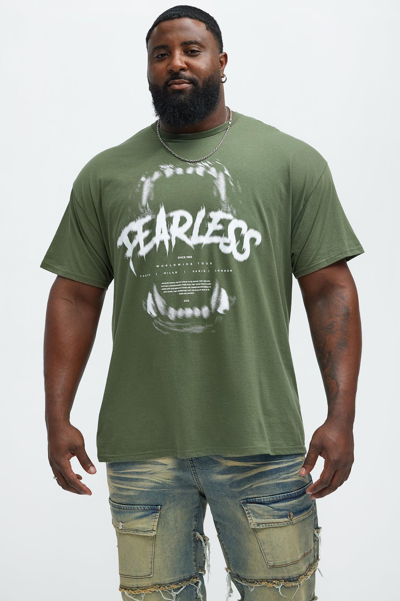 Fearless Worldwide Tour Short Sleeve Tee - Olive Product Image