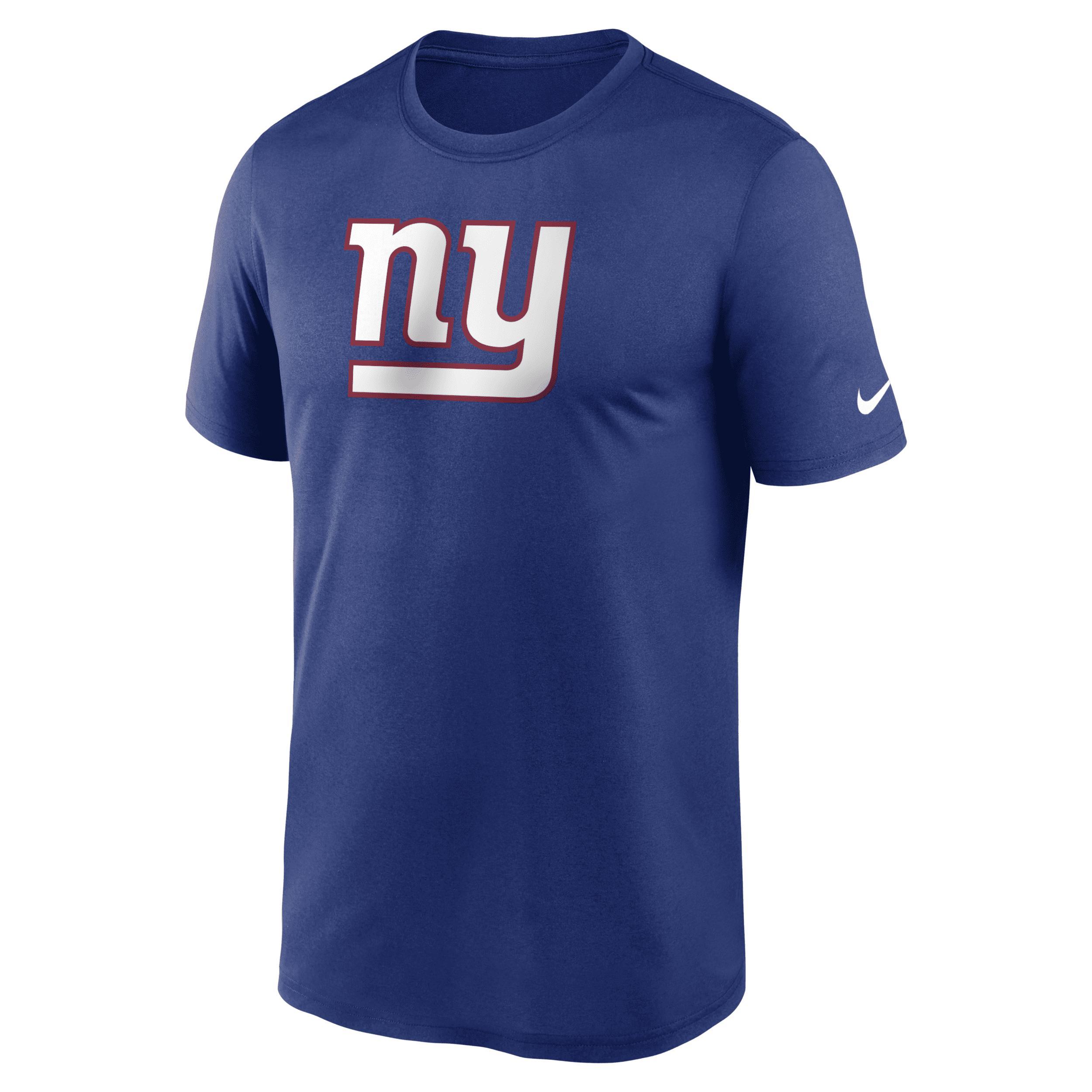 Mens Nike Royal New York Giants Logo Essential Legend Performance T-Shirt Product Image