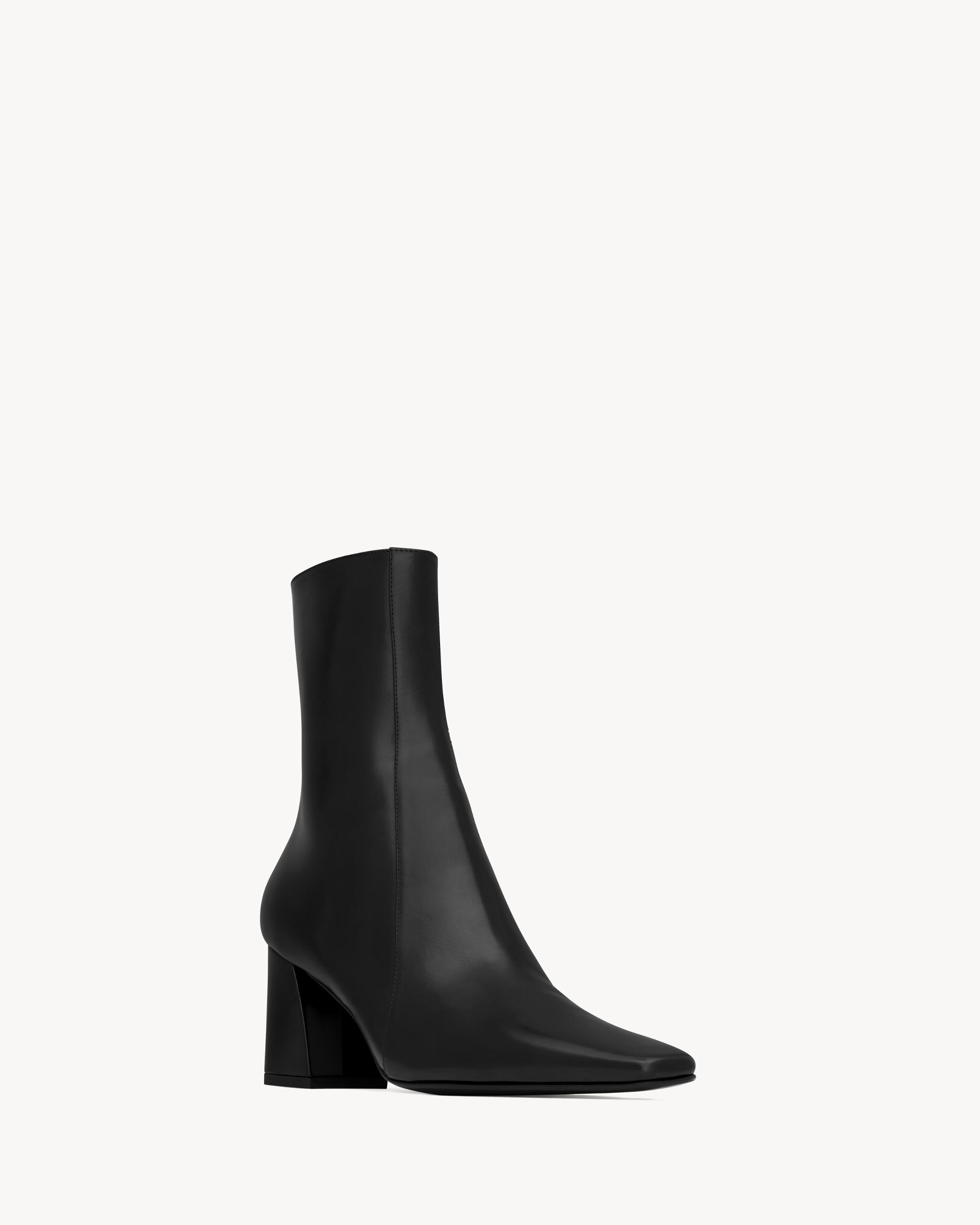 RAINER boots in smooth leather Product Image
