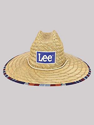 Men's Straw Aztec Lifeguard Hat | Men's Accessories | Lee® Product Image