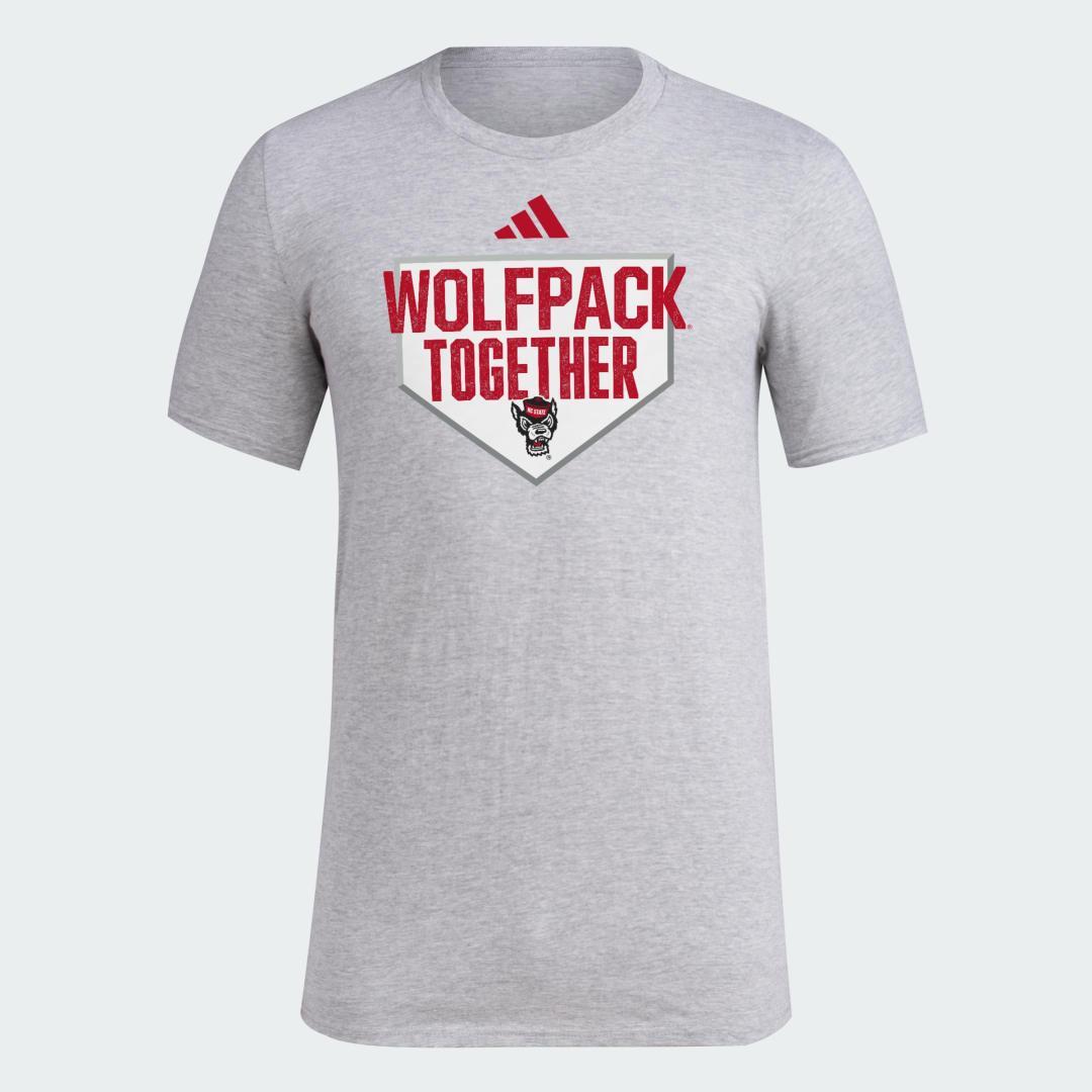 adidas Georgia Tech Yellow Jackets Dugout Postseason Tee Medium Grey Heather L Mens Product Image