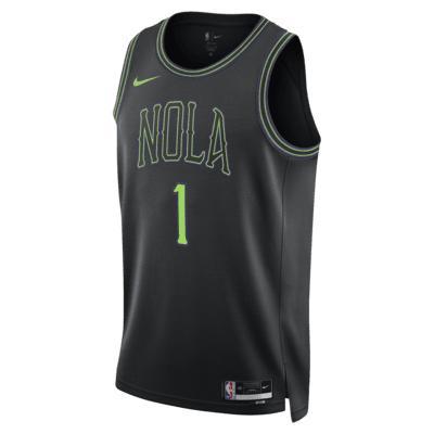 CJ McCollum New Orleans Pelican City Edition 2023/24 Nike Men's Dri-FIT NBA Swingman Jersey Product Image