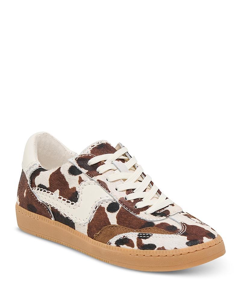 Dolce Vita Womens Notice Stitch Leopard Print Sneakers Product Image