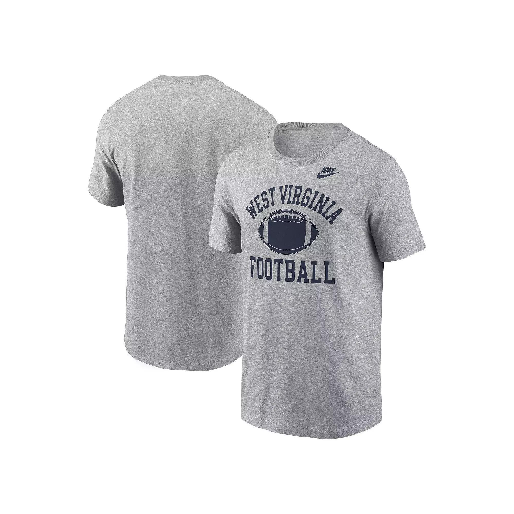 Men's Nike Heather Gray Oklahoma Sooners Legacy Football Icon T-Shirt, Size: 2XL, Grey Product Image