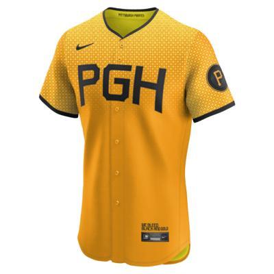Mens Nike Roberto Clemente Pittsburgh Pirates City Connect Elite Player Jersey Product Image