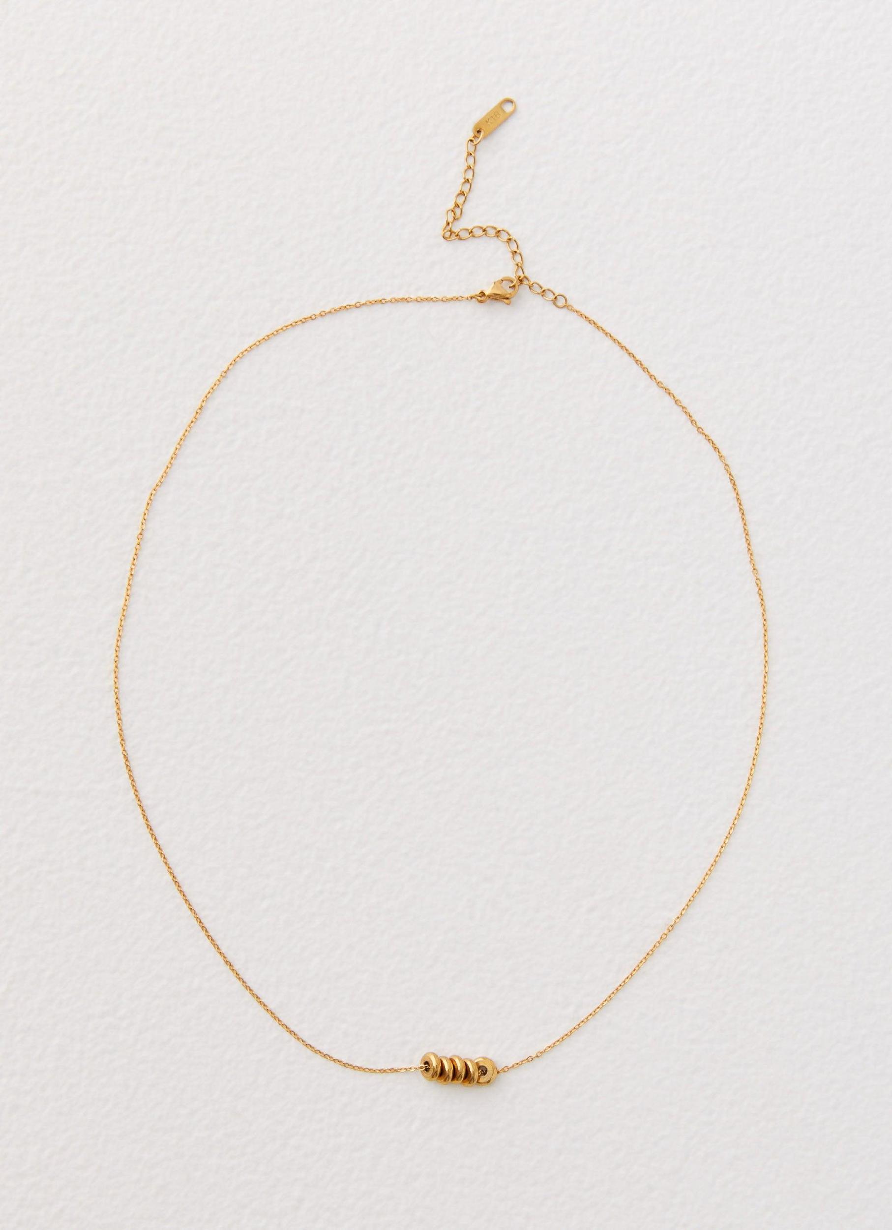 Link Up Necklace - Gold Product Image