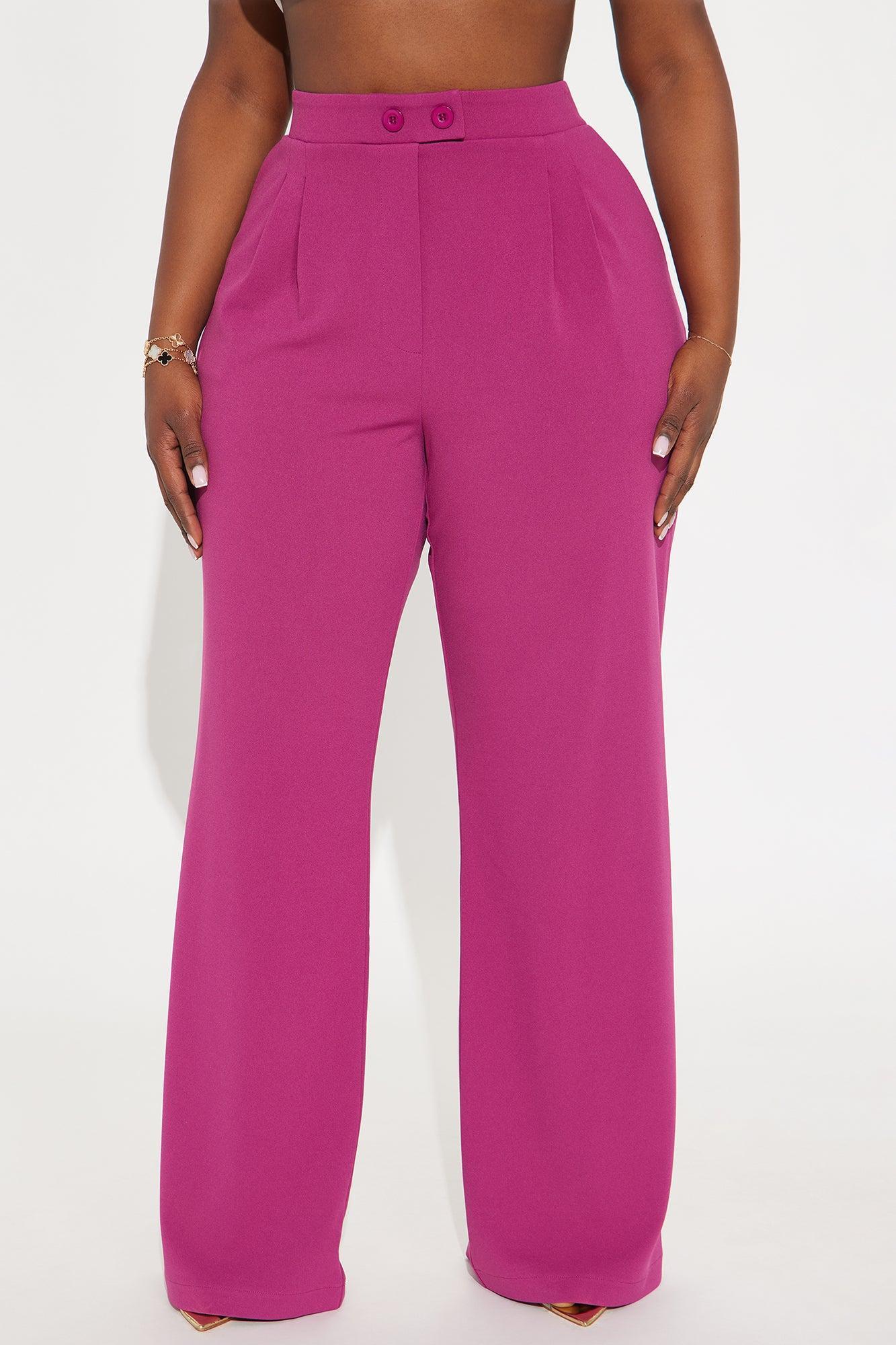 Feeling Focused Trouser - Raspberry Product Image