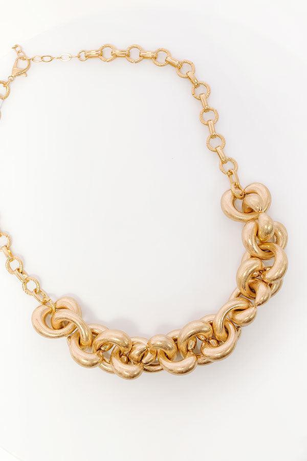 Statement Piece Link Necklace Product Image
