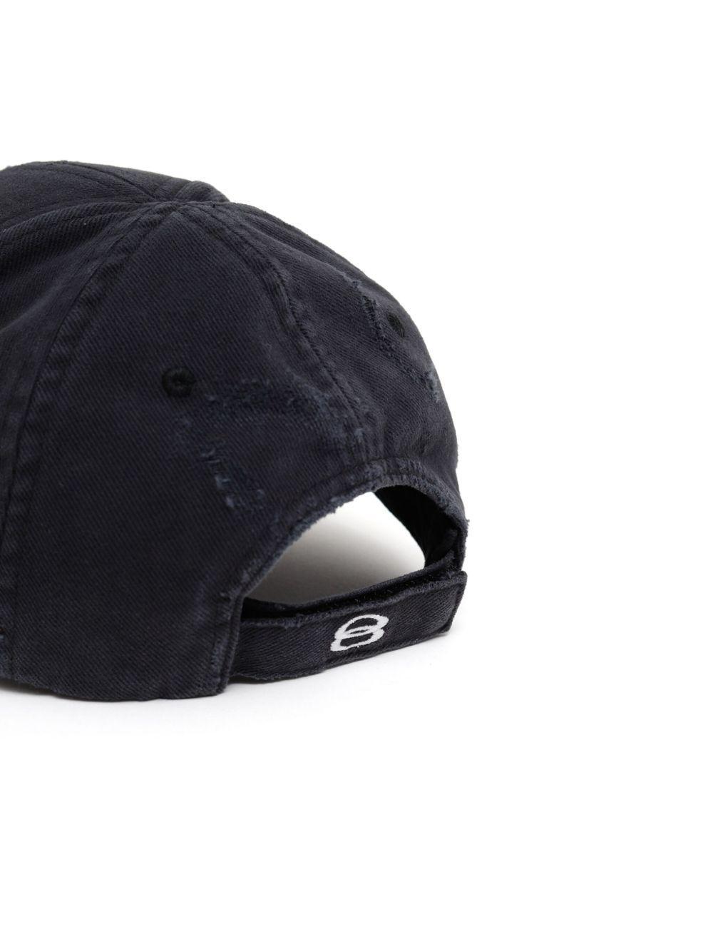 embroidered-logo cotton cap Product Image
