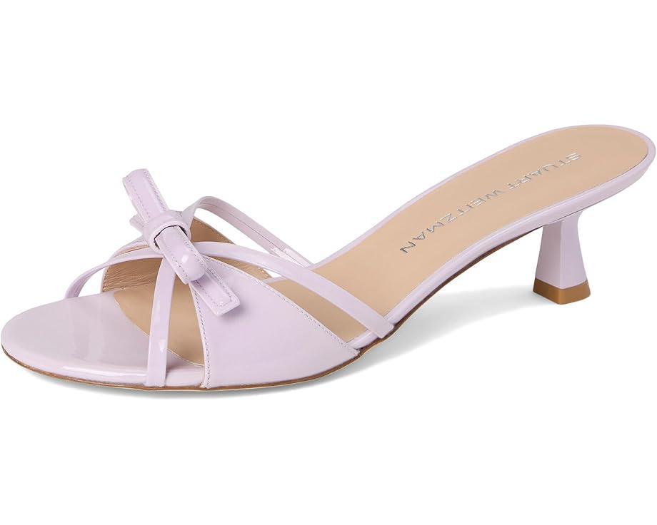 Carolina Pebbled Leather Kitten Heel Sandals Product Image