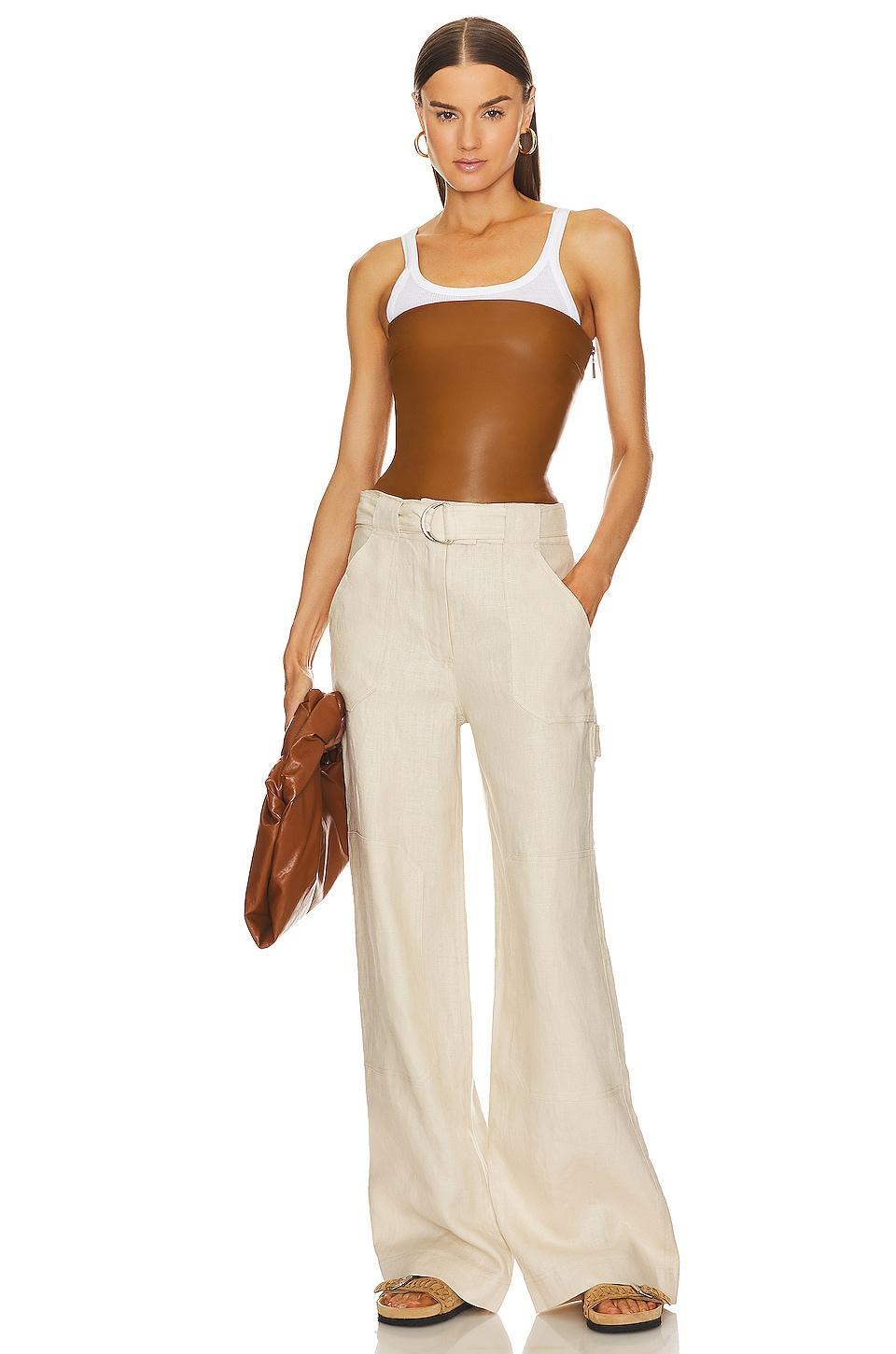 The Linen Cargo Pant GRLFRND Product Image