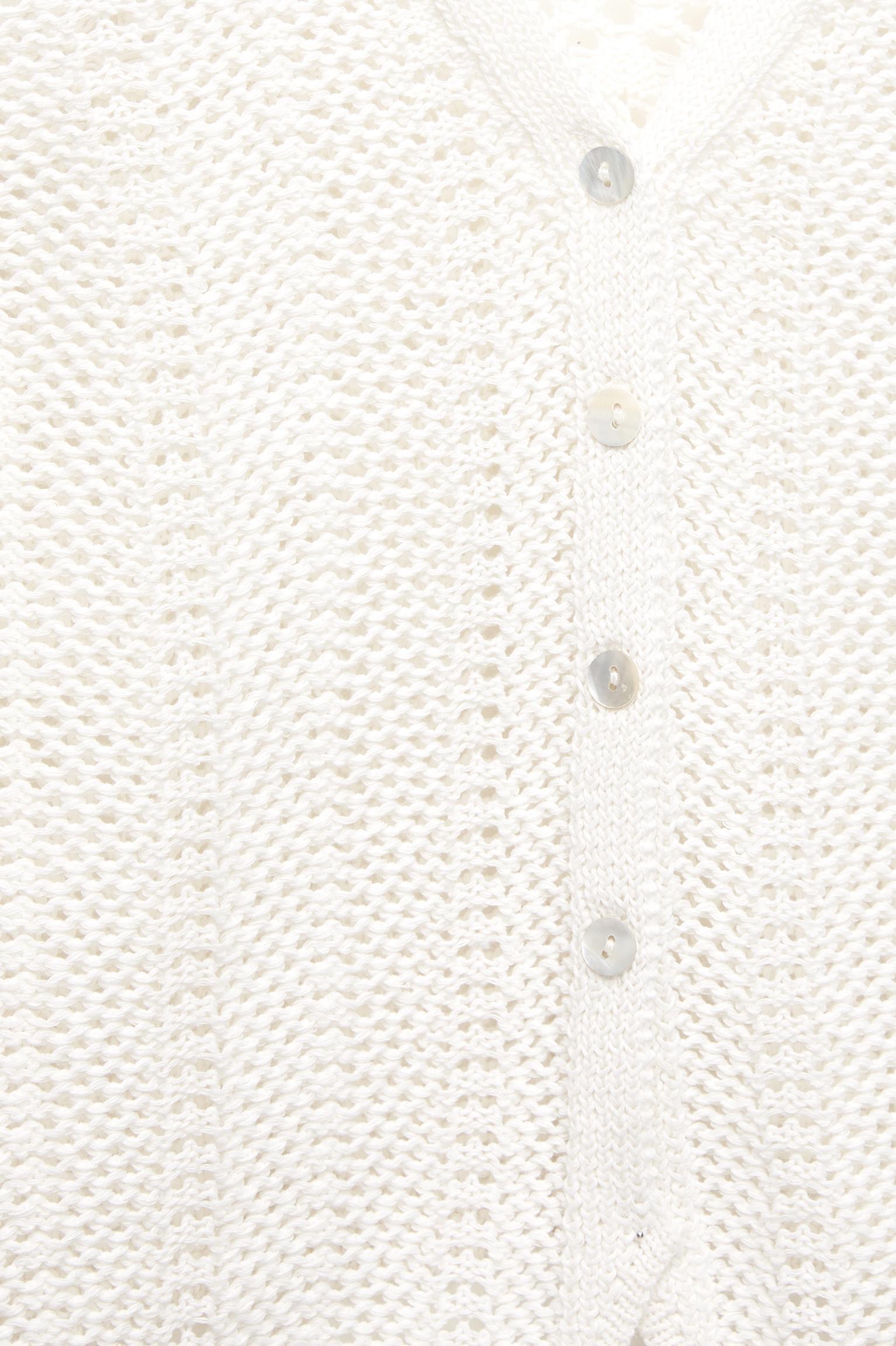 Crochet buttoned vest Product Image