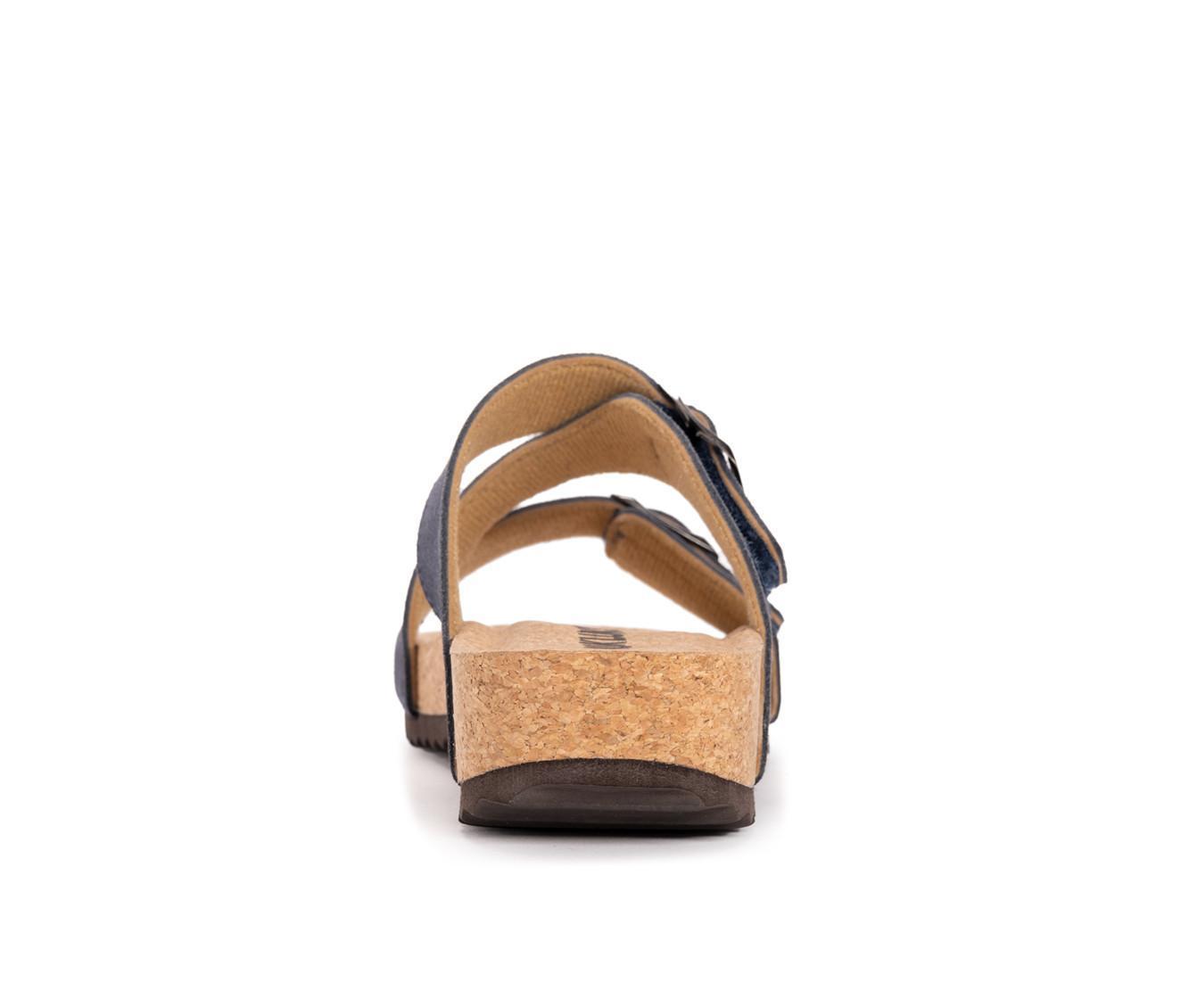 Women's MUK LUKS Poppy Footbed Sandals Product Image