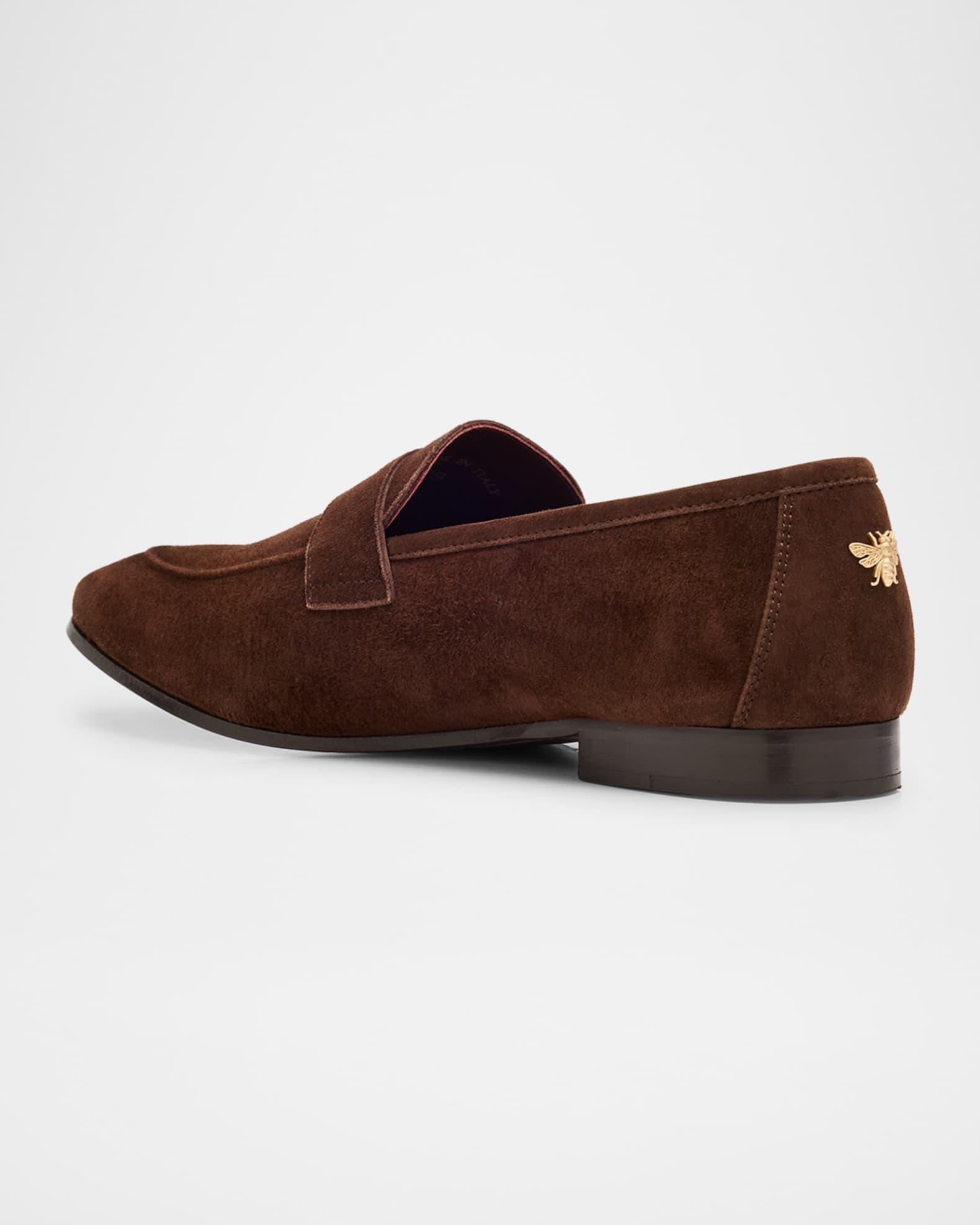Suede Penny Loafers Product Image