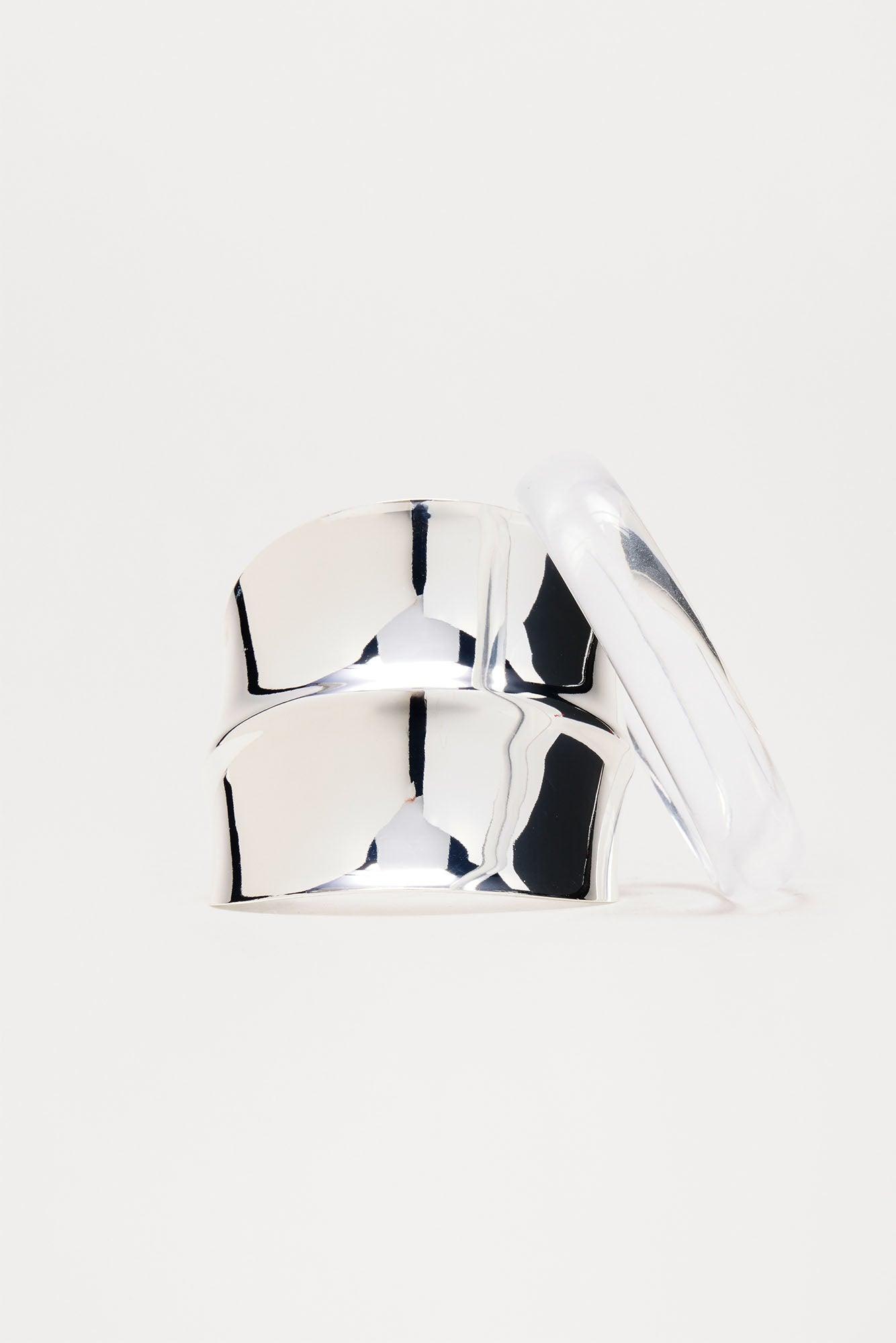 Celestial Clarity 2 Piece Bracelet Set - Clear Product Image