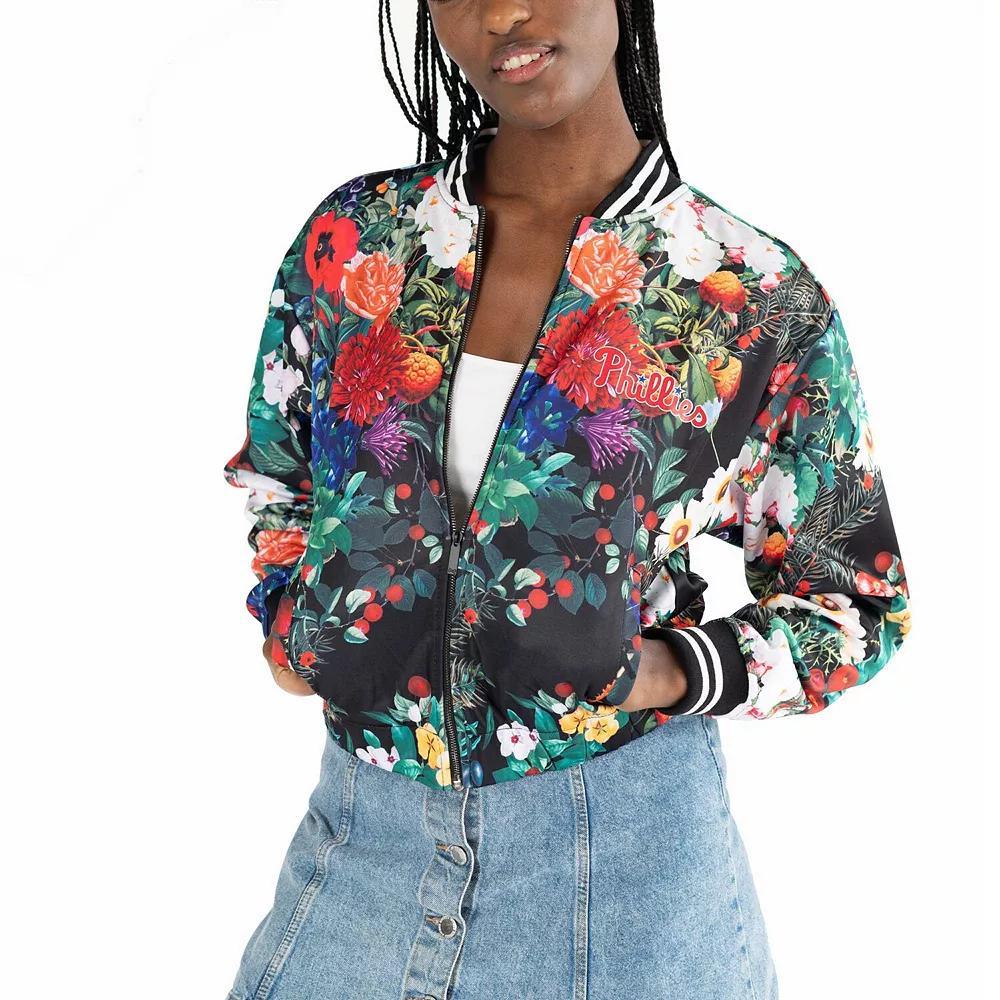 Women's Lusso Black Philadelphia Phillies Marissa Full-Zip Jacket, Size: 2XL Product Image