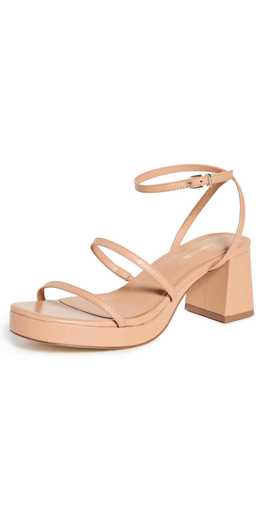 Larroud Gio Sandals Silver 5 Product Image
