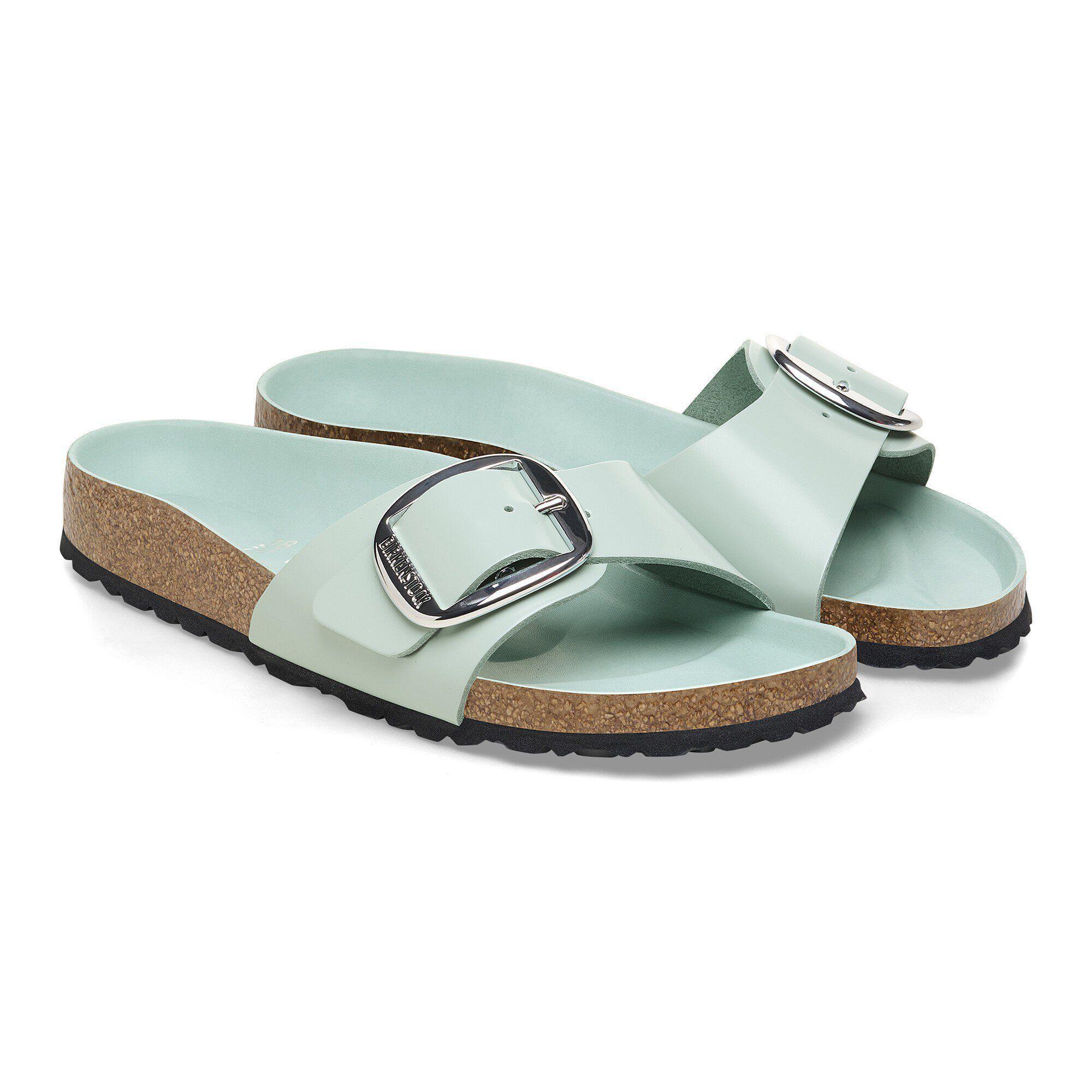Madrid Big Buckle Natural Leather Patent Product Image