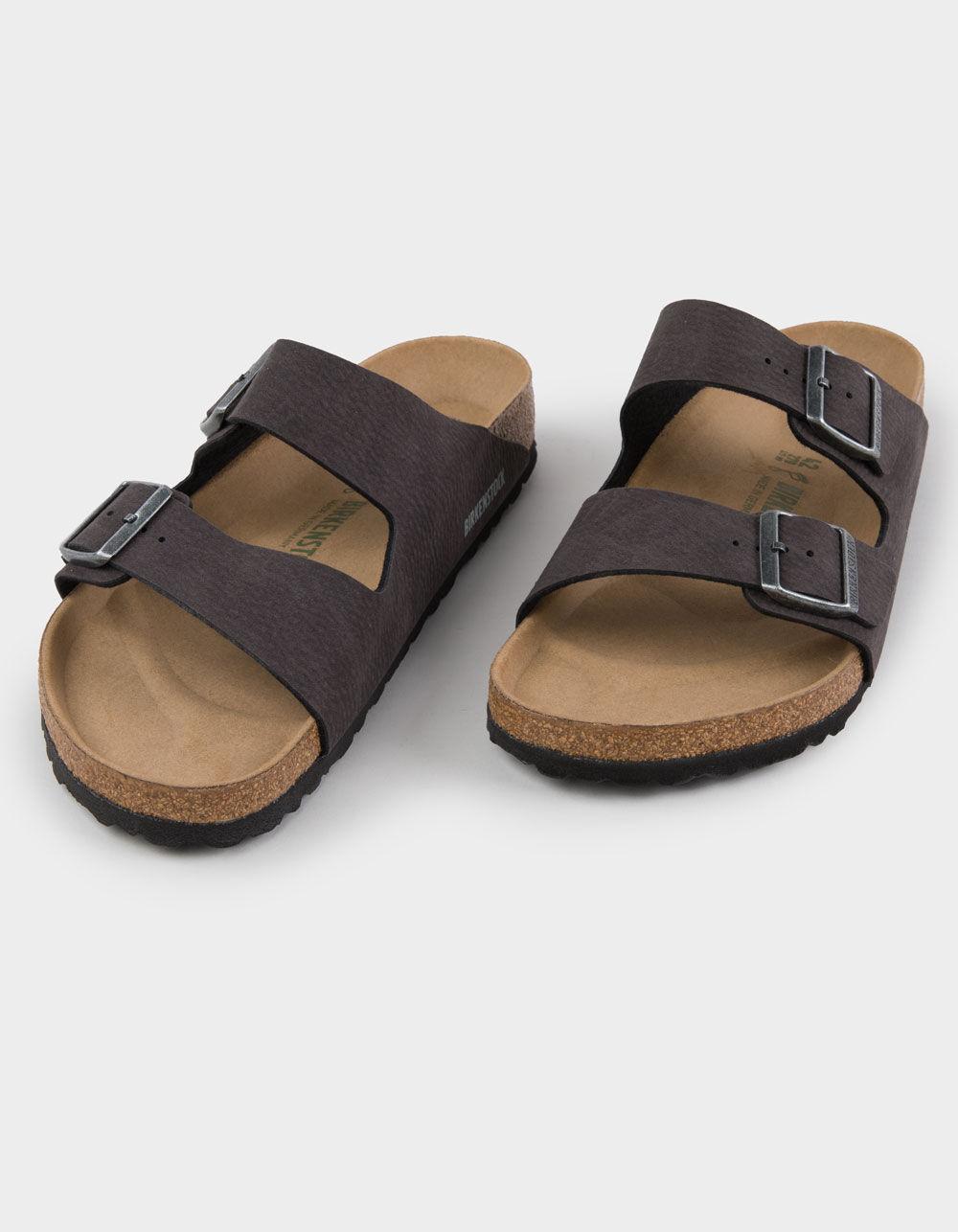 BIRKENSTOCK Arizona Vegan Mens Sandals - BLACK Product Image