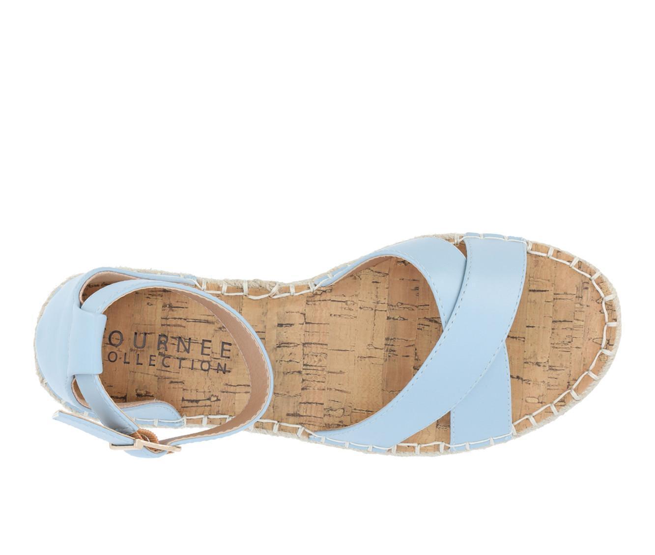 Women's Journee Collection Lyddia Flatform Sandals Product Image