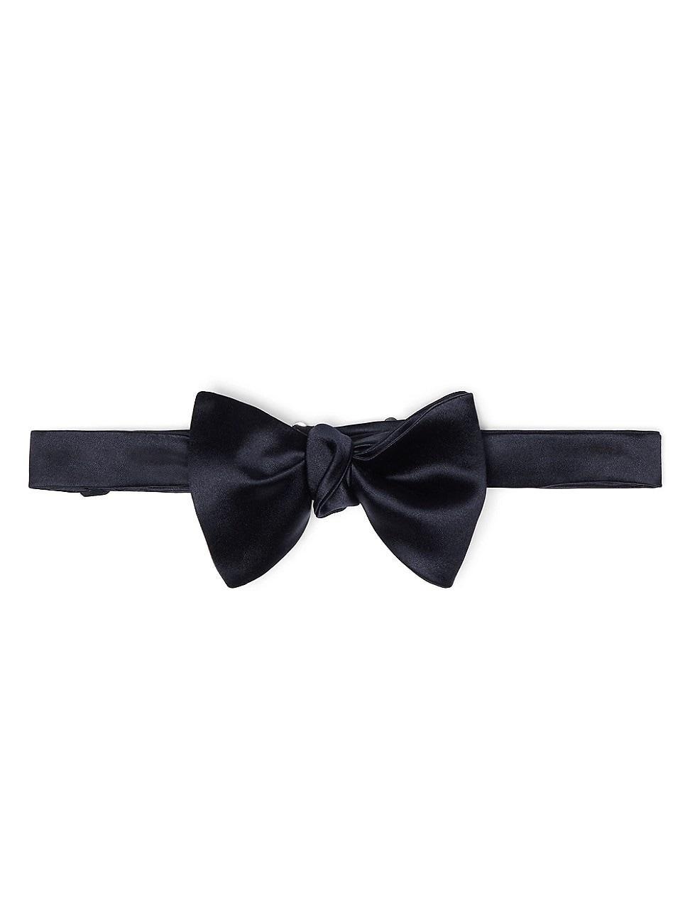 Mens Silk Pre-Tied Bow Tie Product Image