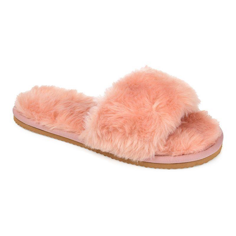 Journee Dawn Womens Slippers Red Product Image