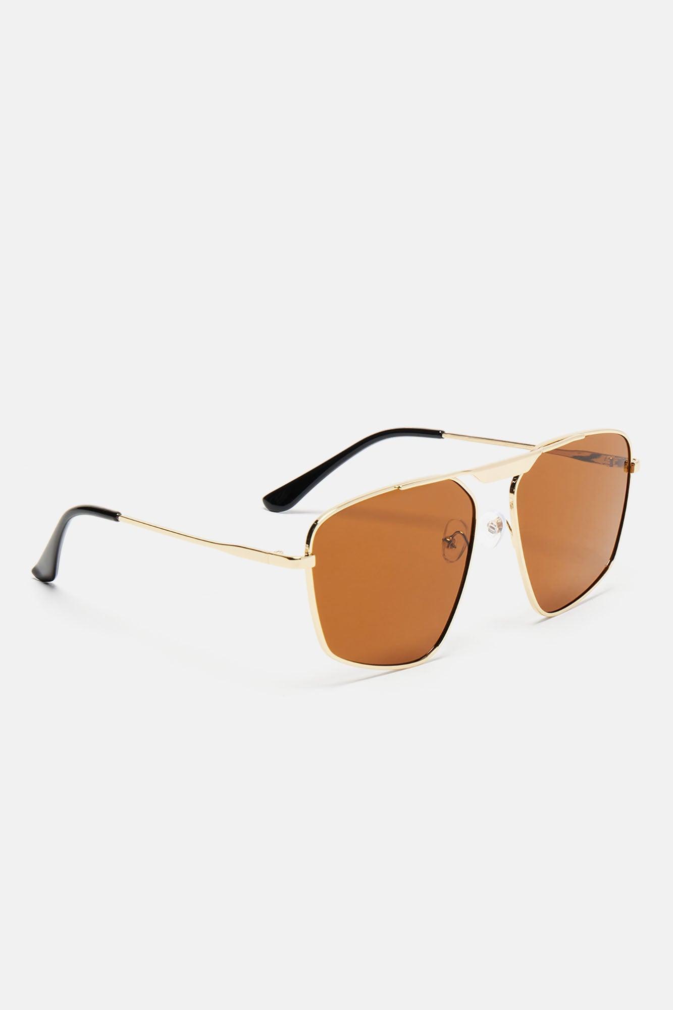 Little Havana Sunglasses - Gold/Brown Product Image