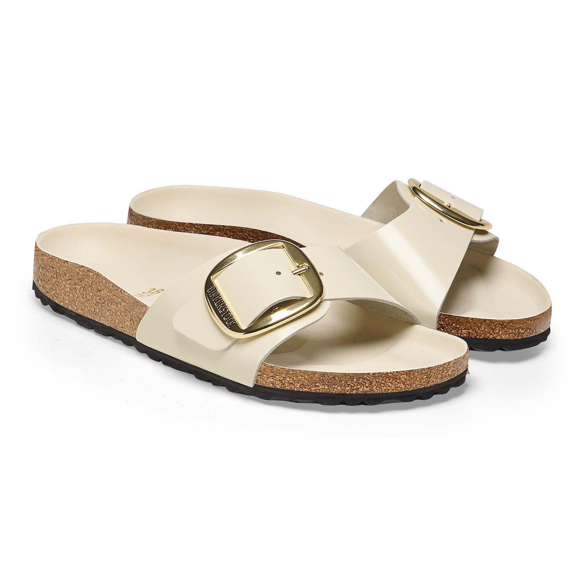 Madrid Big Buckle Natural Leather Patent Product Image