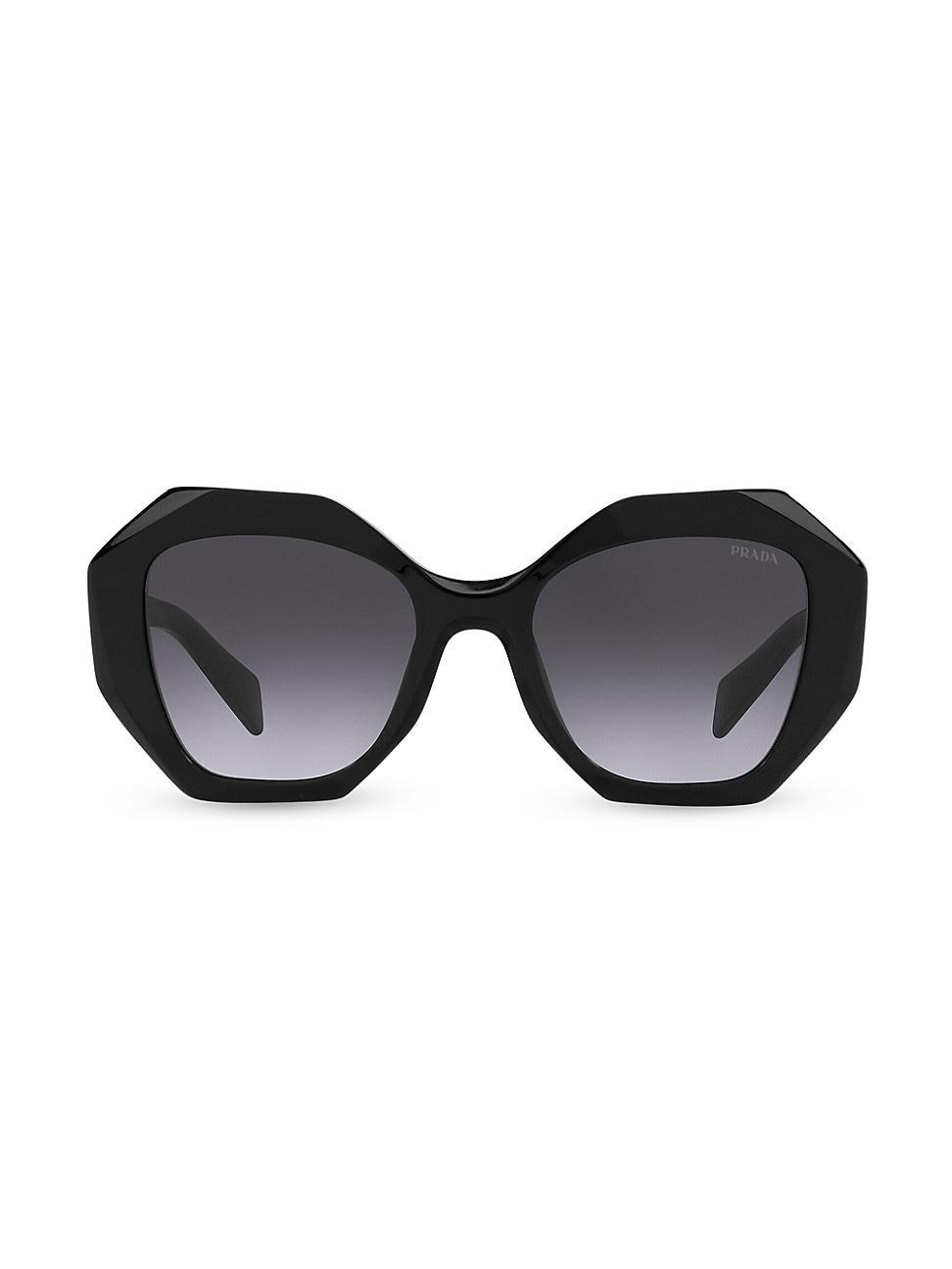 Prada PR 16WS 53mm Geometric Statement Sunglasses Product Image