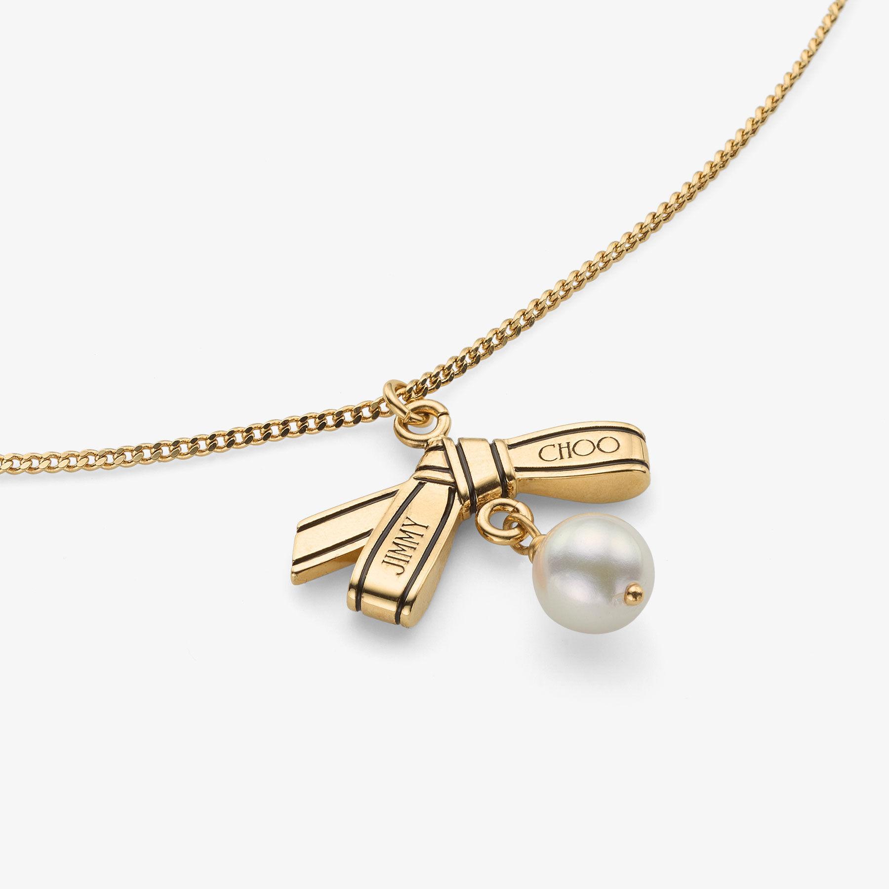 Ribbon Pendant Necklace Product Image