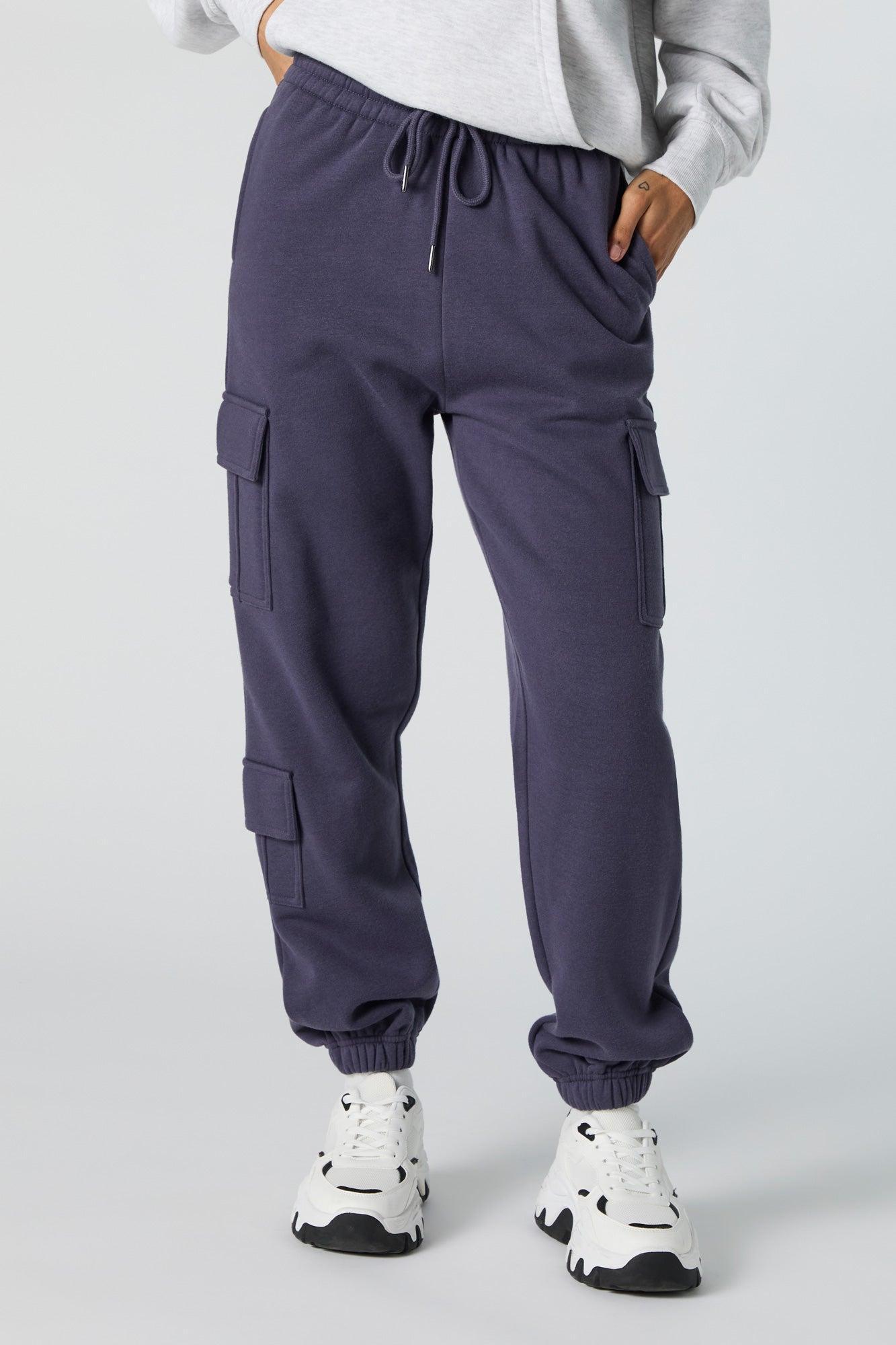 Fleece Multi Pocket Cargo Jogger Female Product Image