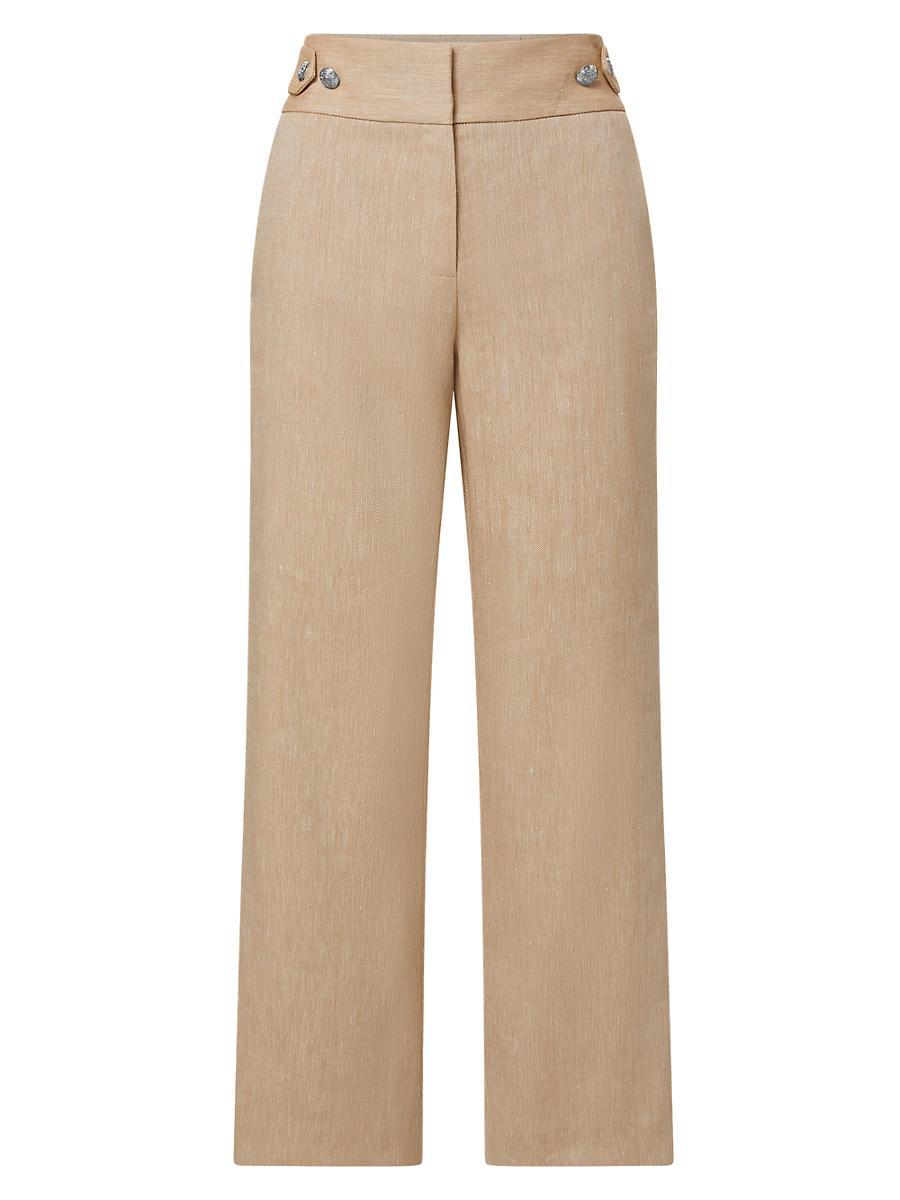 Veronica Beard Aubrie Wide Leg Pants Product Image
