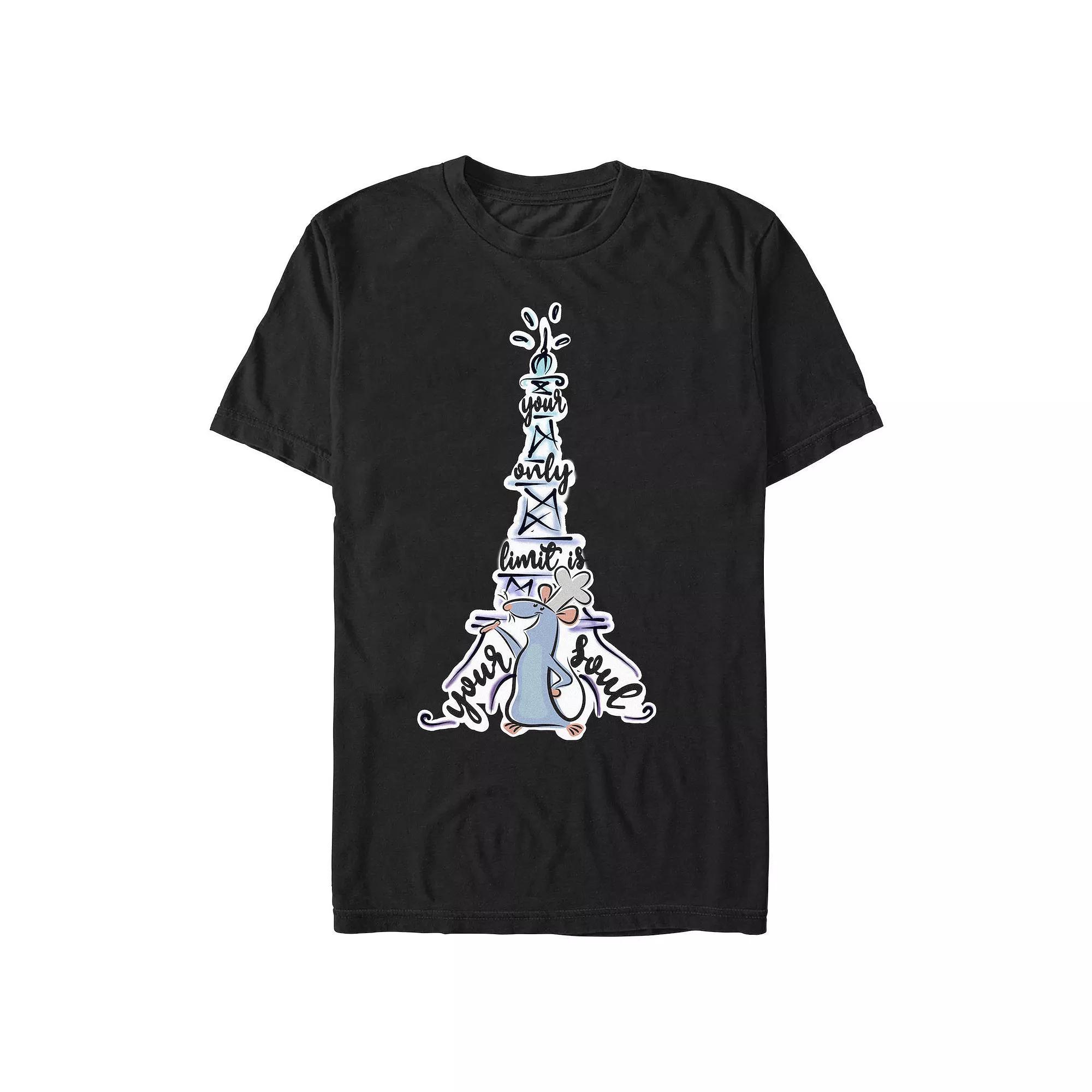 Disney / Pixar's Ratatouille Your Only Limit Is Your Soul Men's Graphic Tee, Size: XL, Black Product Image