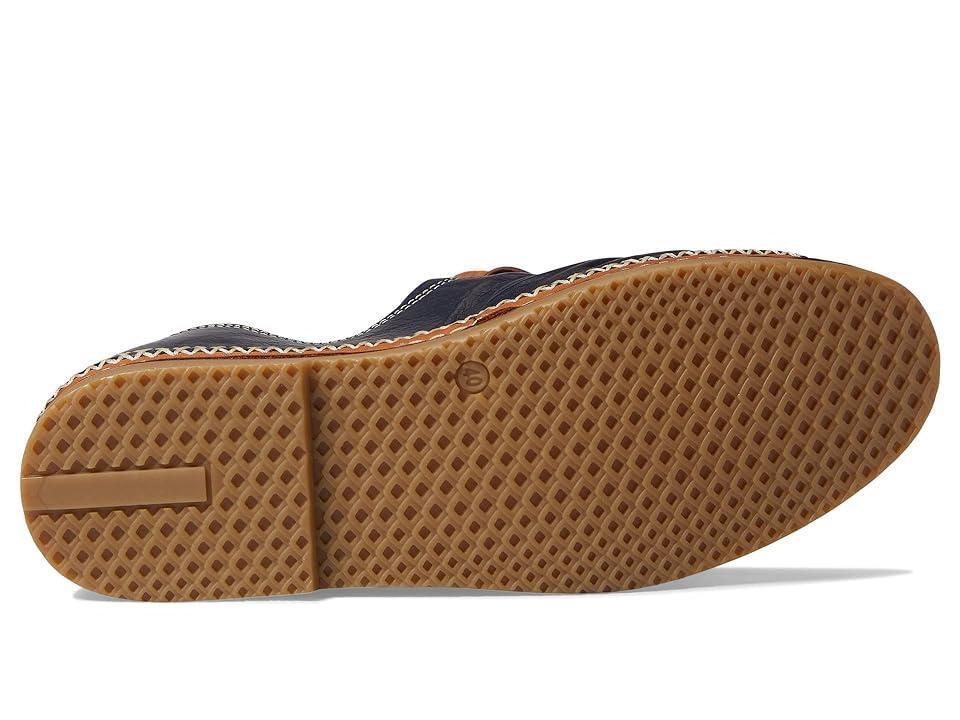 Spring StepNeeta Womens Leather Slip-On Shoes Blue Product Image