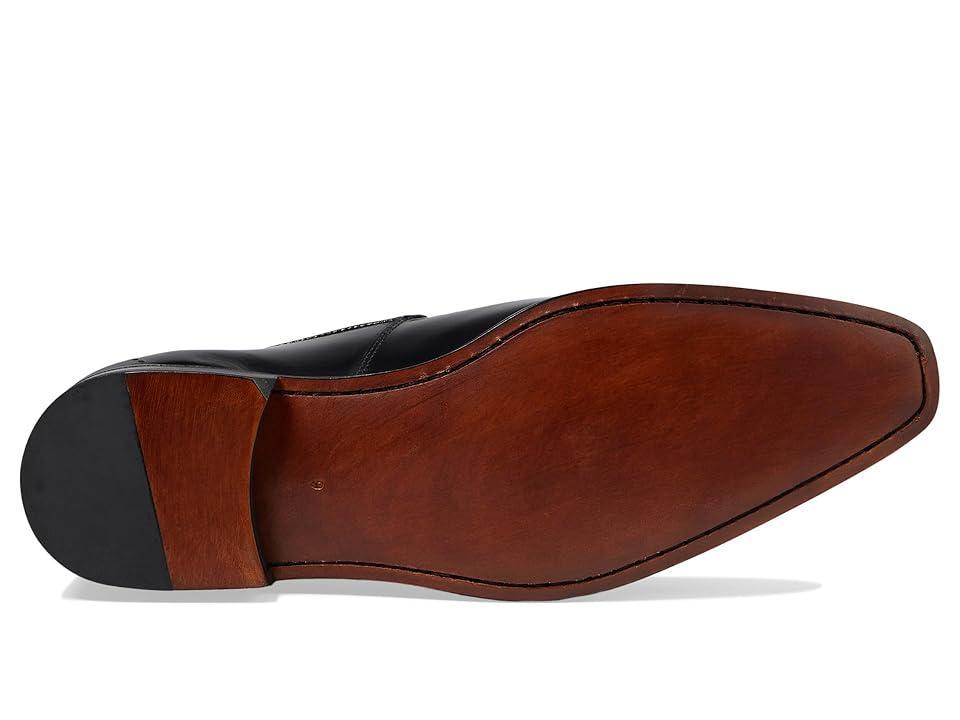 Ottone Leather Slide Bit Loafers Product Image