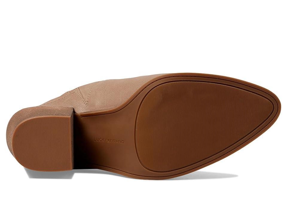 Lucky Brand Bryanna Leather Block Heel Mules Product Image