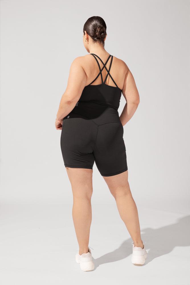 Supersculpt™ Biker Short with Pockets - Black Product Image