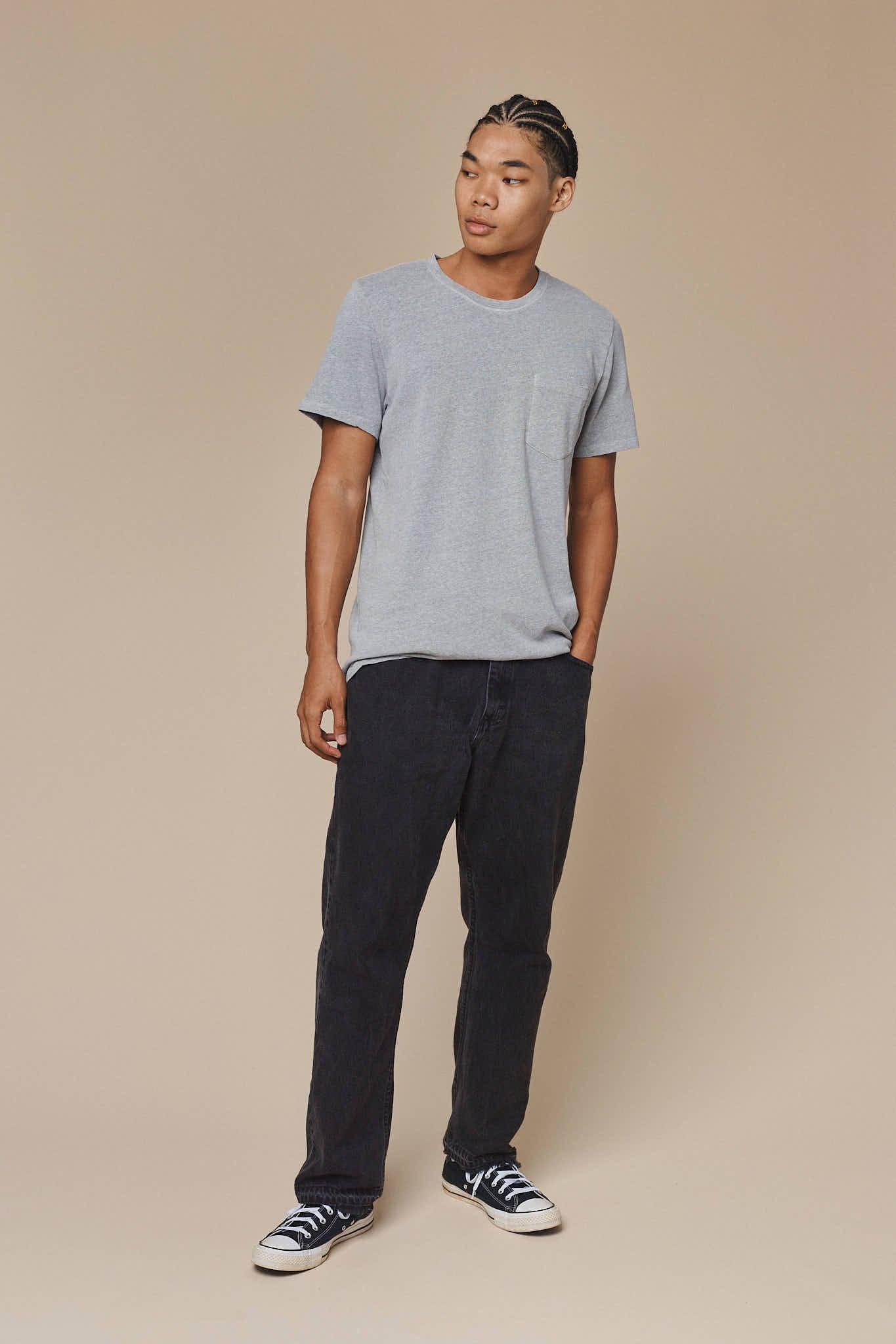 Heathered Baja Pocket Tee Male Product Image