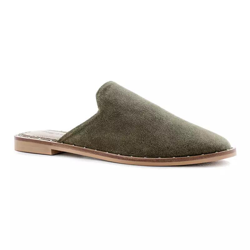 Rag & Co Lia Women's Mules, Size: 5, White Silver Product Image