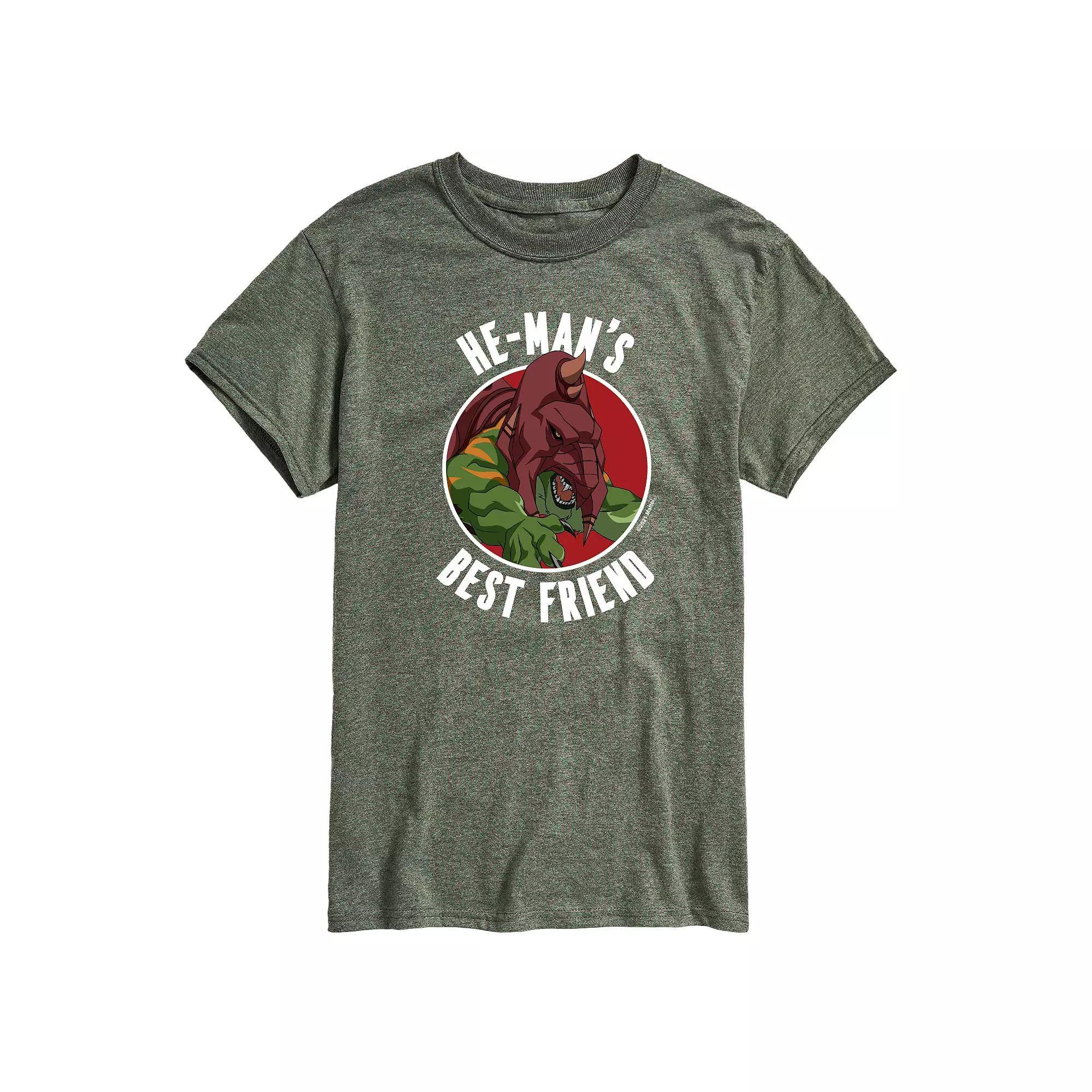 Mens He-Man Masters of the Universe Graphic Tee Red Product Image