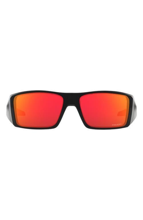 Men's Oakley Heliostat Sunglasses 0OO9231, Polished Black Product Image