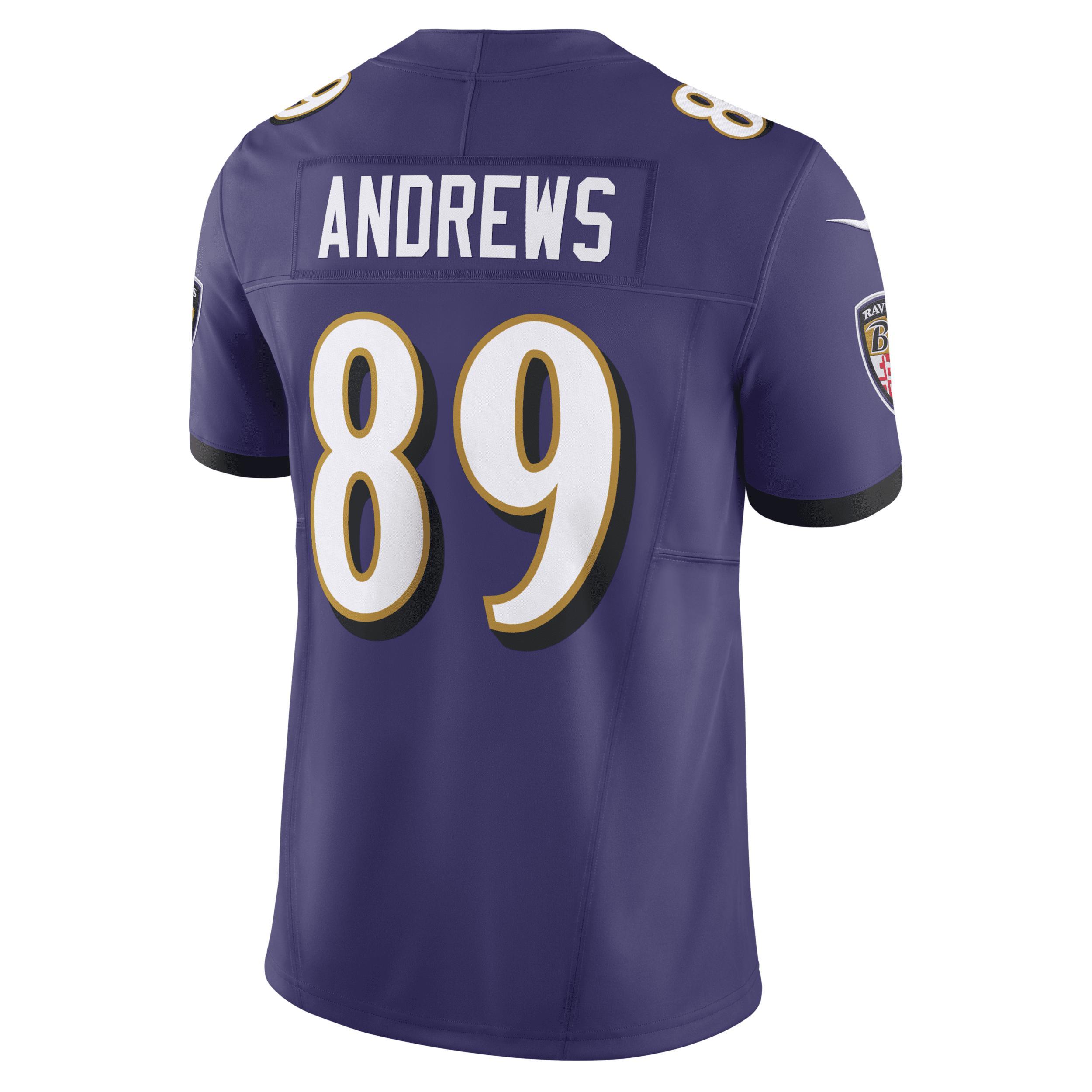 Mens Nike Mark Andrews Baltimore Ravens Vapor F.U.S.E. Limited Jersey Product Image