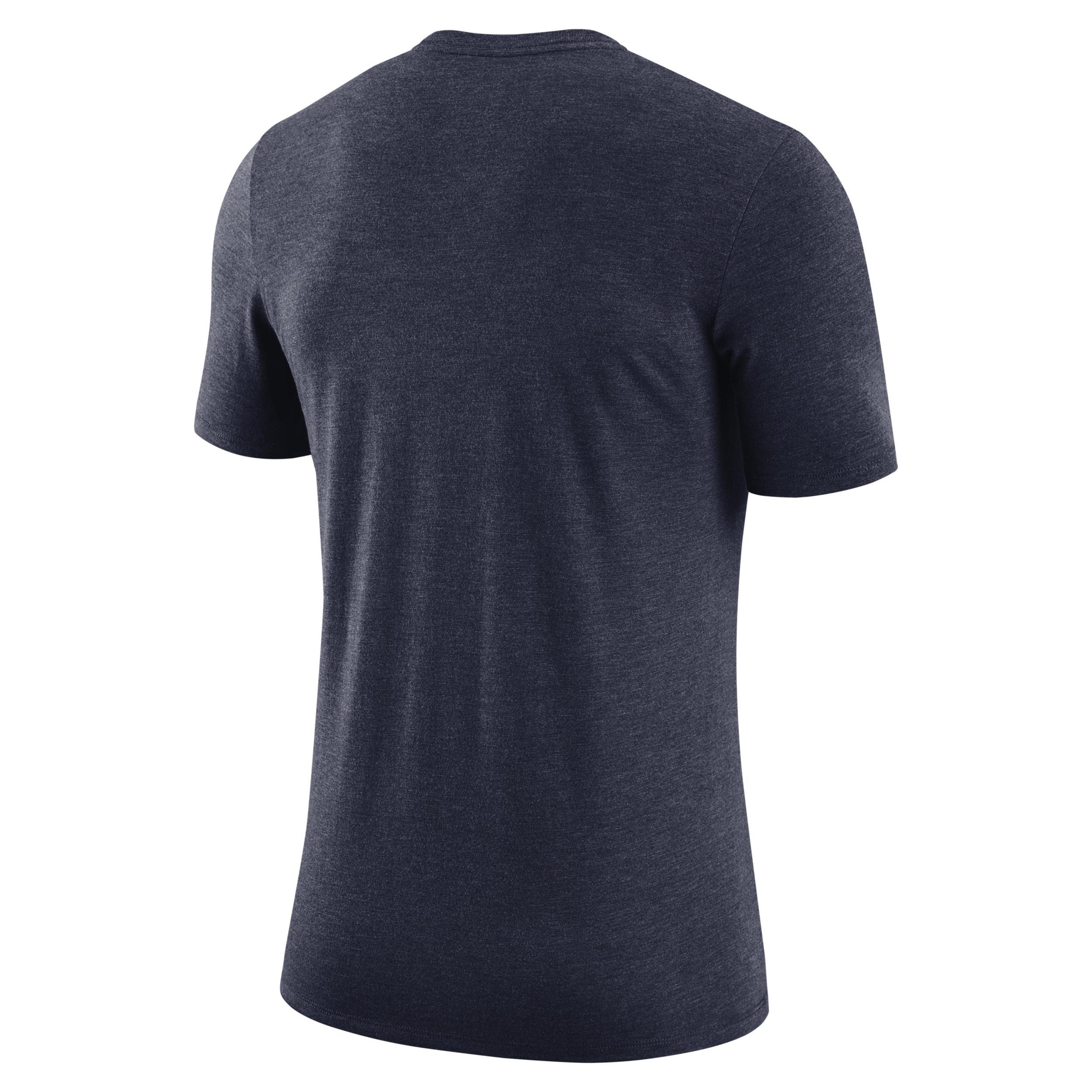 Men's Nike Navy Gonzaga Bulldogs Retro Tri-Blend T-Shirt, Size: 2XL, Zag Blue Product Image