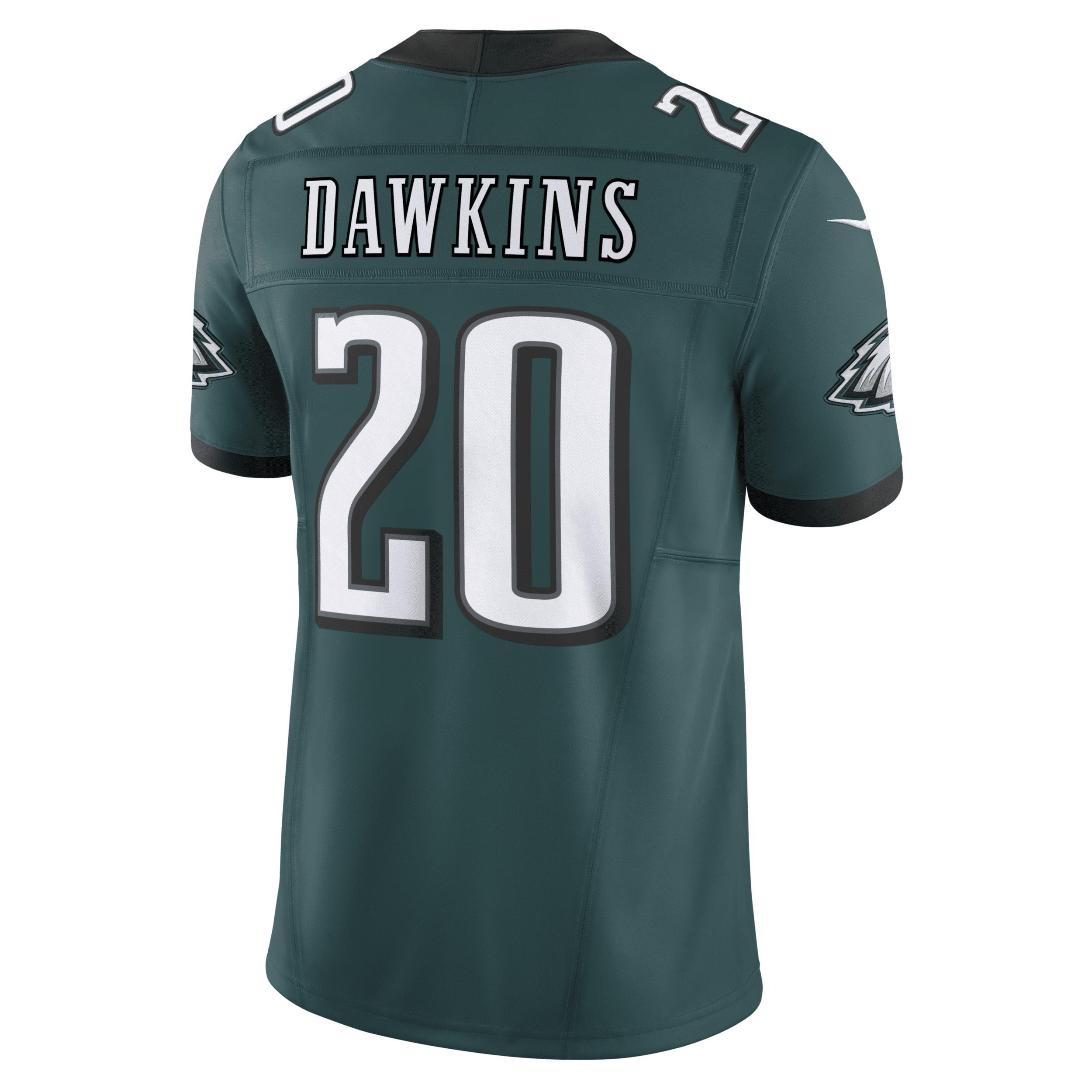 Men's Nike Brian Dawkins Midnight Green Philadelphia Eagles Vapor F.U.S.E. Limited Jersey, Size: Medium Product Image
