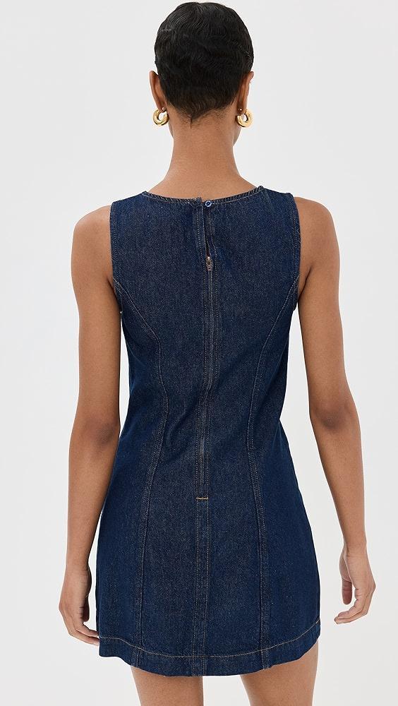 Reformation Citron Denim Mini Dress | Shopbop Product Image