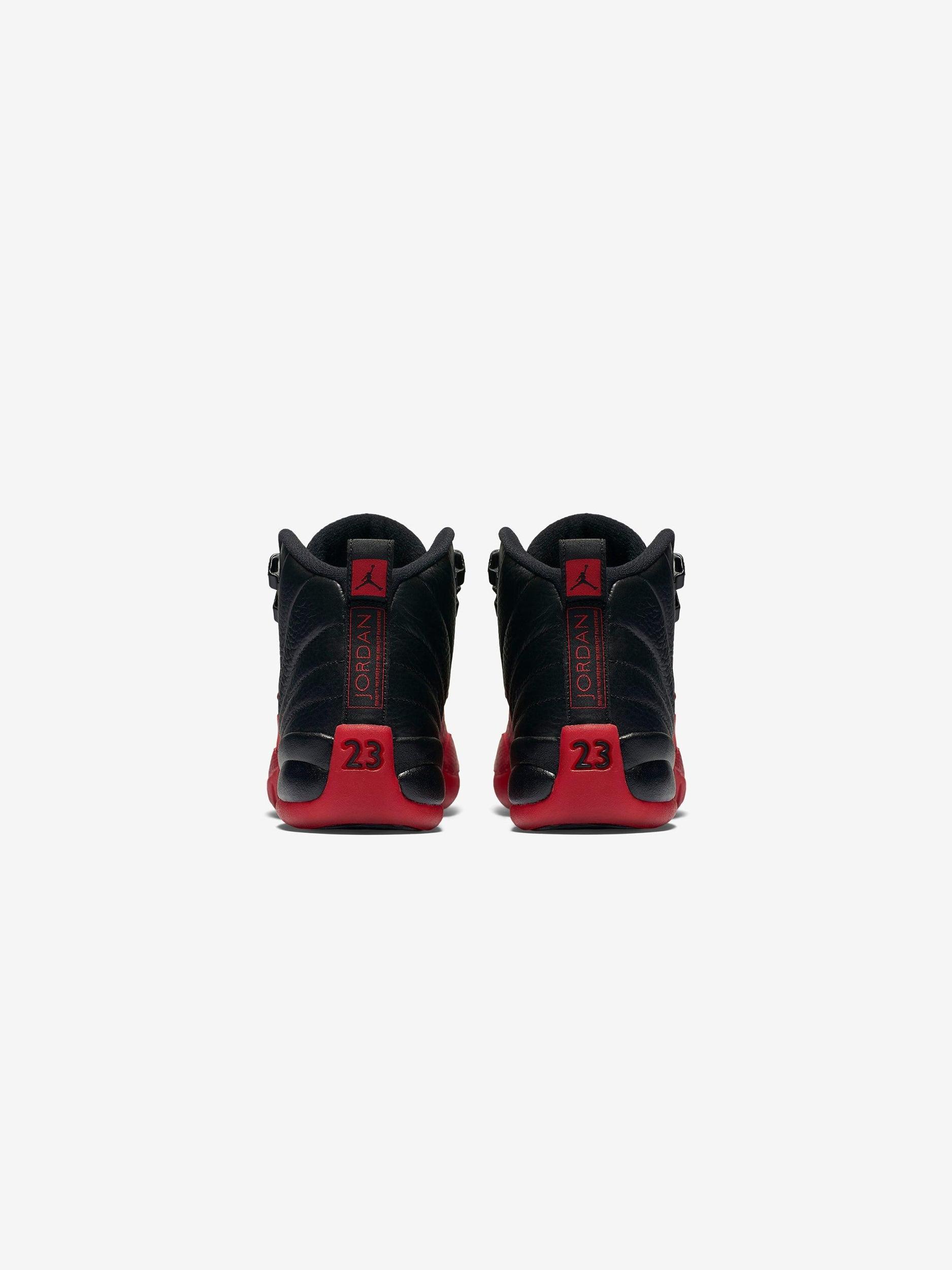 GS Air Jordan 12 Retro (BLACK/VARSITY RED) Product Image