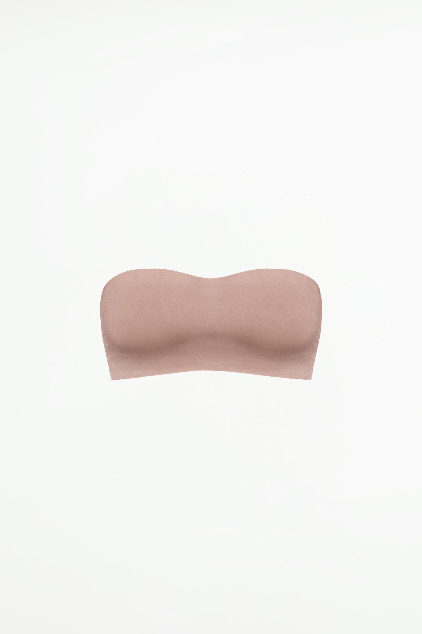 POLYAMIDE BLEND BANDEAU BRA Product Image